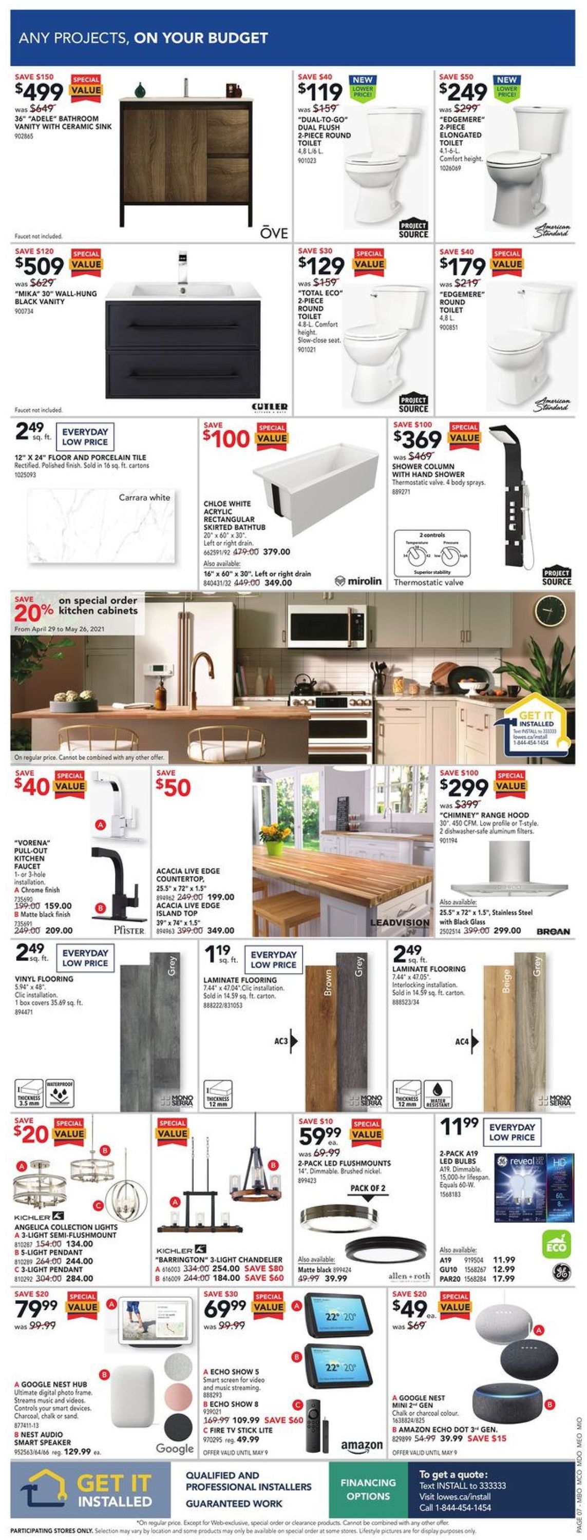 Lowes Flyer - 05/06-05/12/2021 (Page 8)