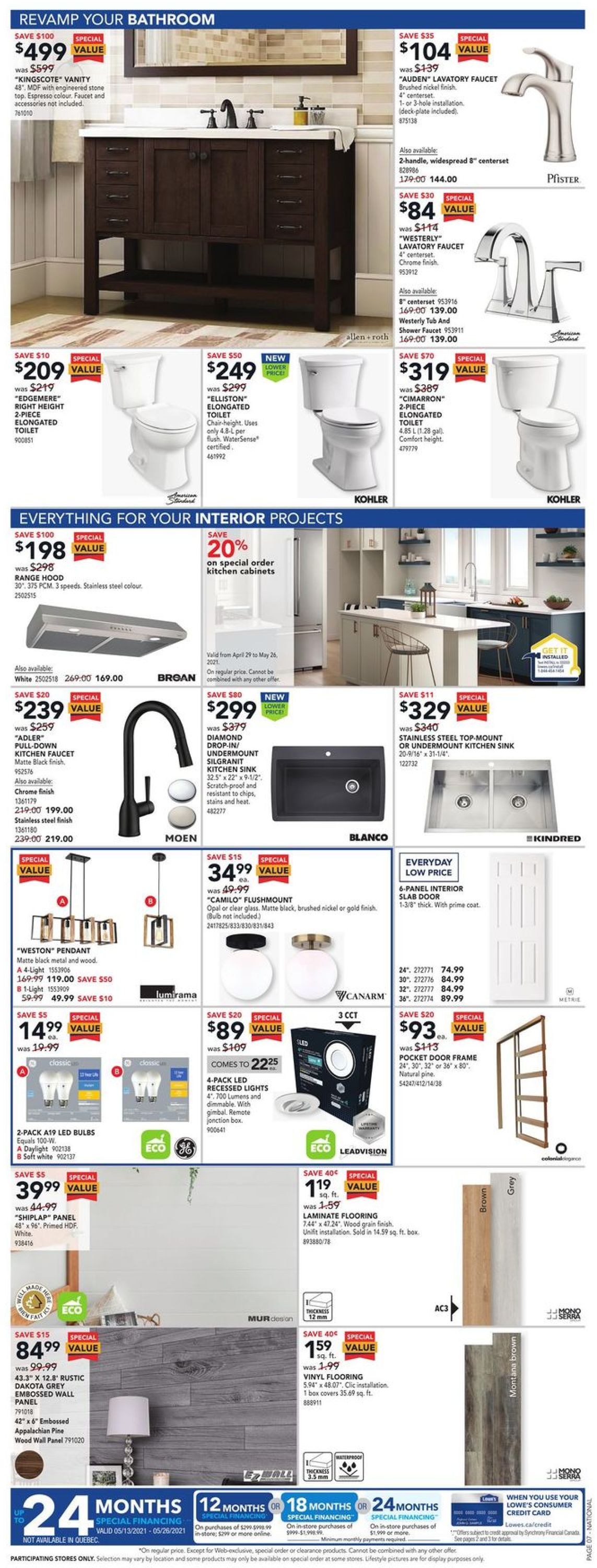 Lowes Flyer - 05/13-05/19/2021 (Page 8)