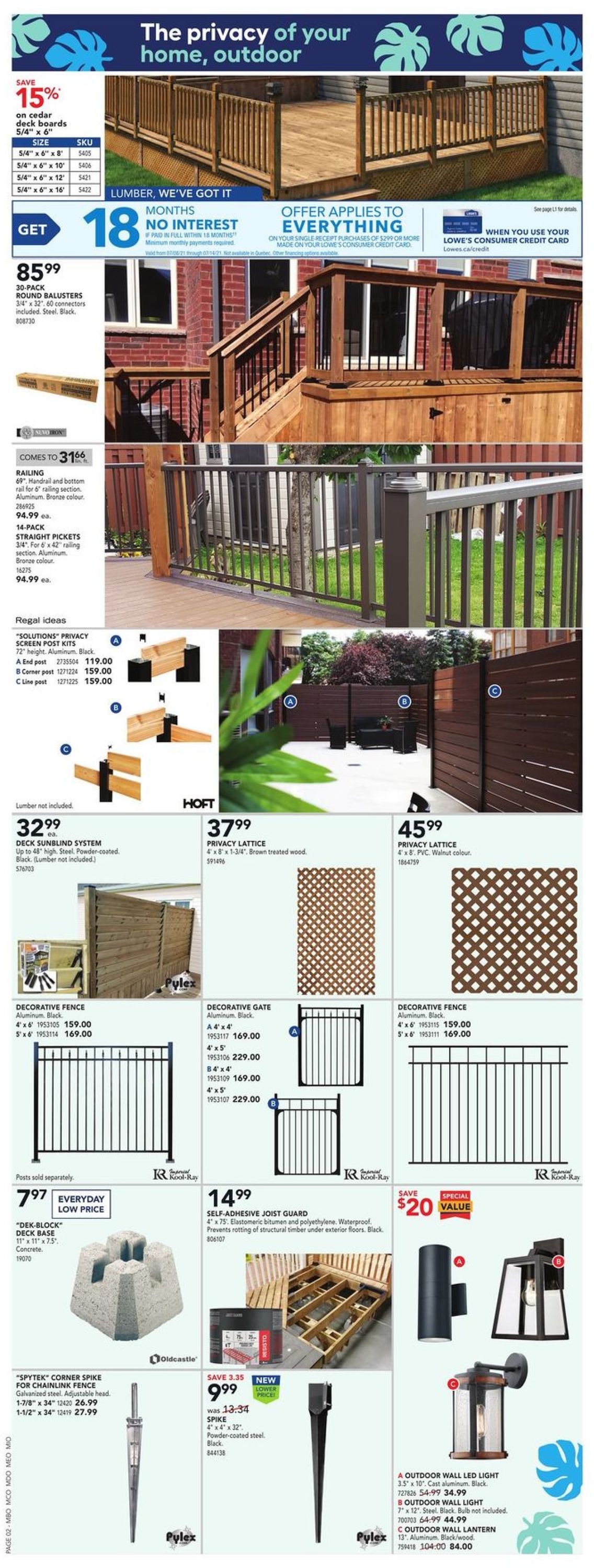 Lowes Flyer - 07/08-07/14/2021 (Page 3)