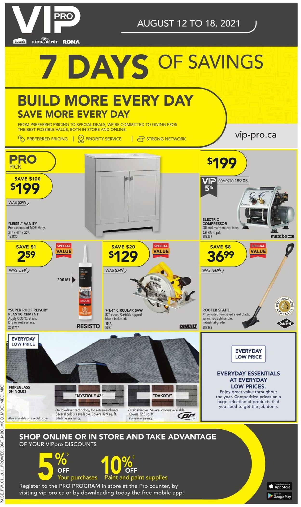 Lowes Flyer - 08/12-08/18/2021