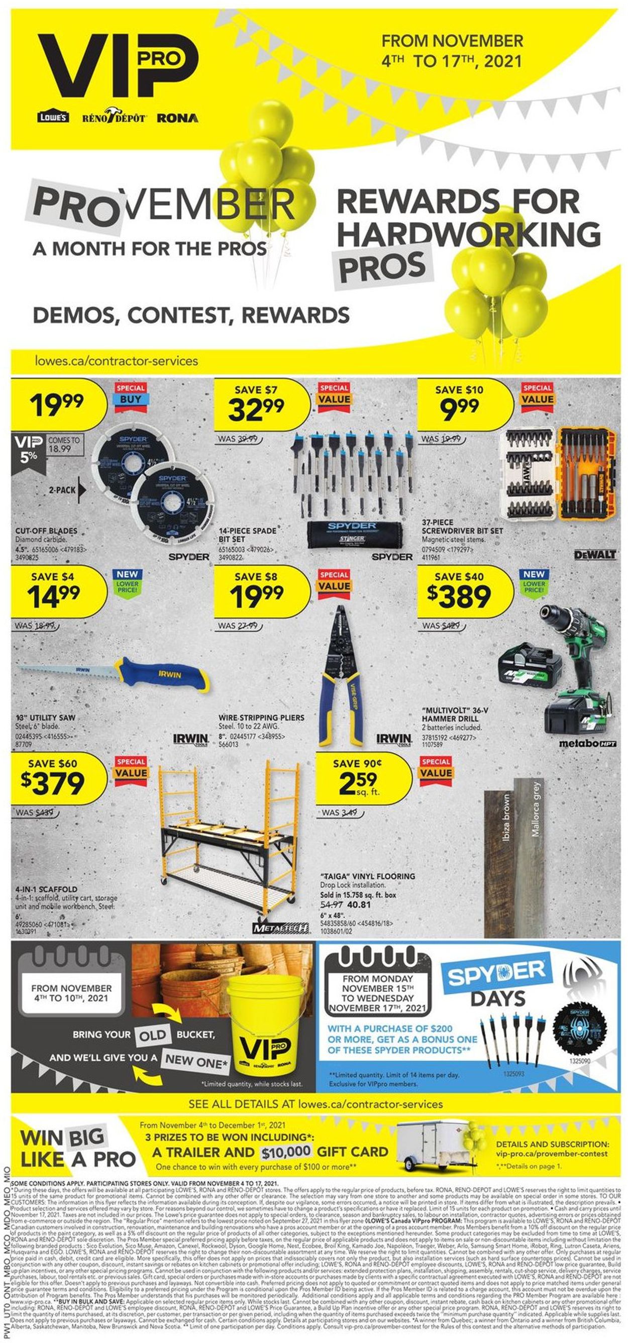 Lowes Flyer - 11/04-11/17/2021