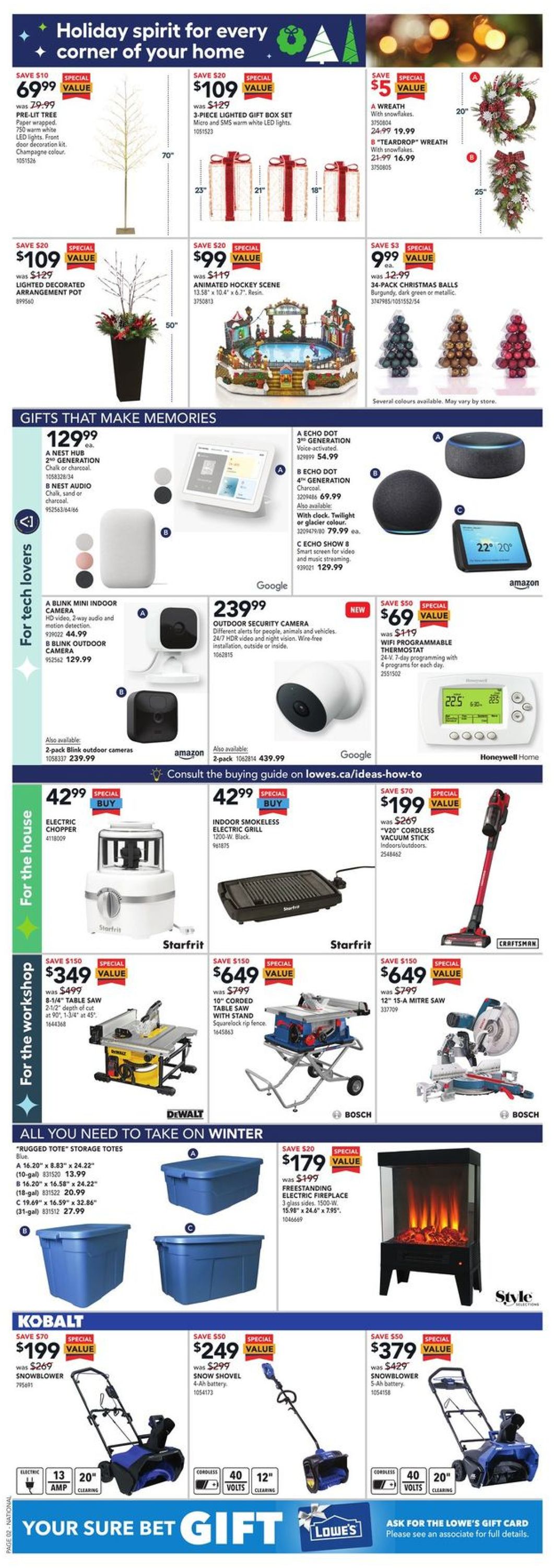 Lowes Flyer - 11/11-11/17/2021 (Page 3)