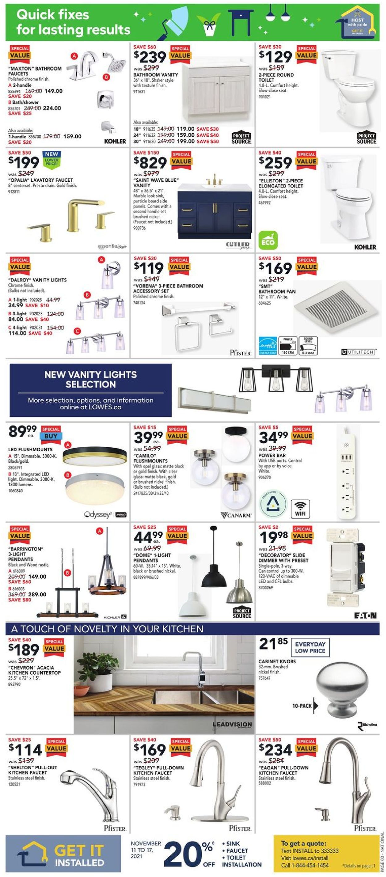 Lowes Flyer - 11/11-11/17/2021 (Page 4)
