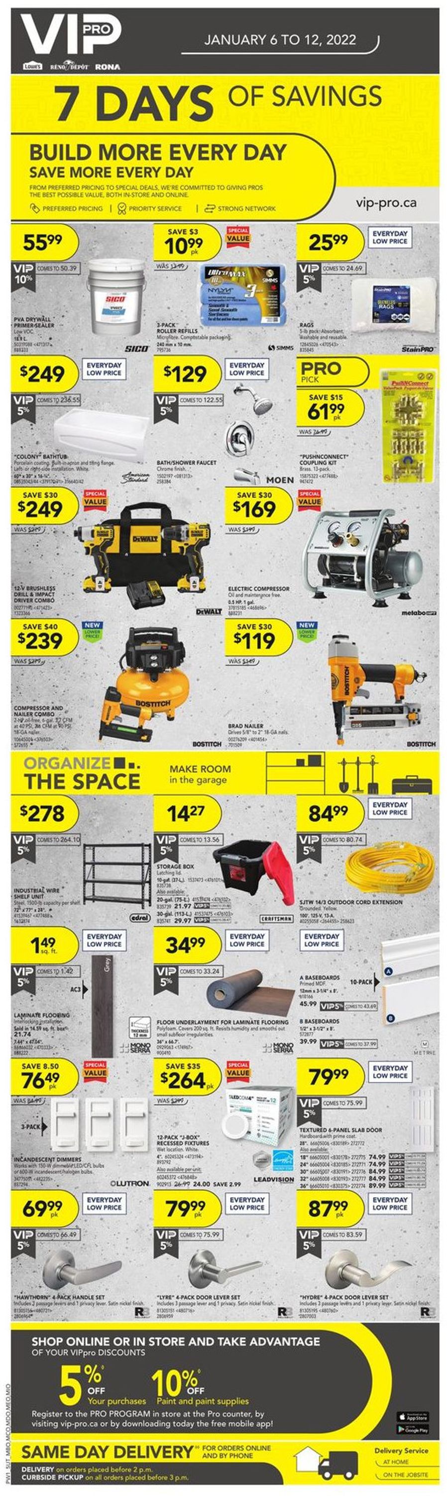 Lowes Flyer - 01/06-01/12/2022