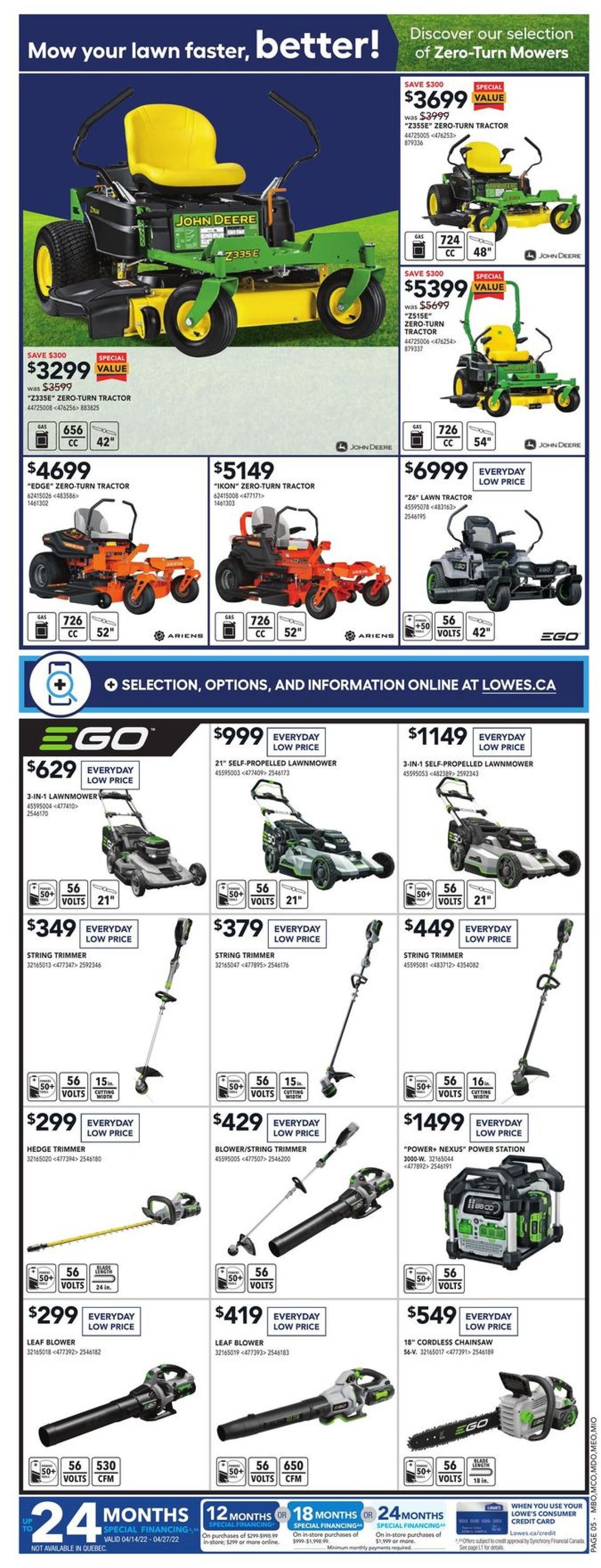 Lowes Flyer - 04/21-04/27/2022 (Page 6)
