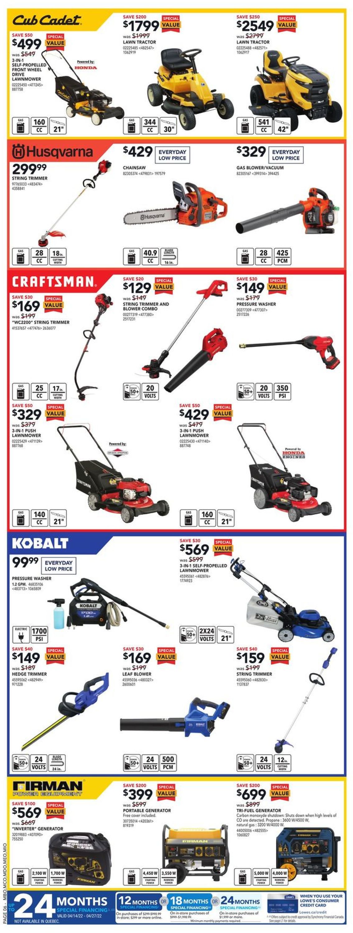 Lowes Flyer - 04/21-04/27/2022 (Page 7)