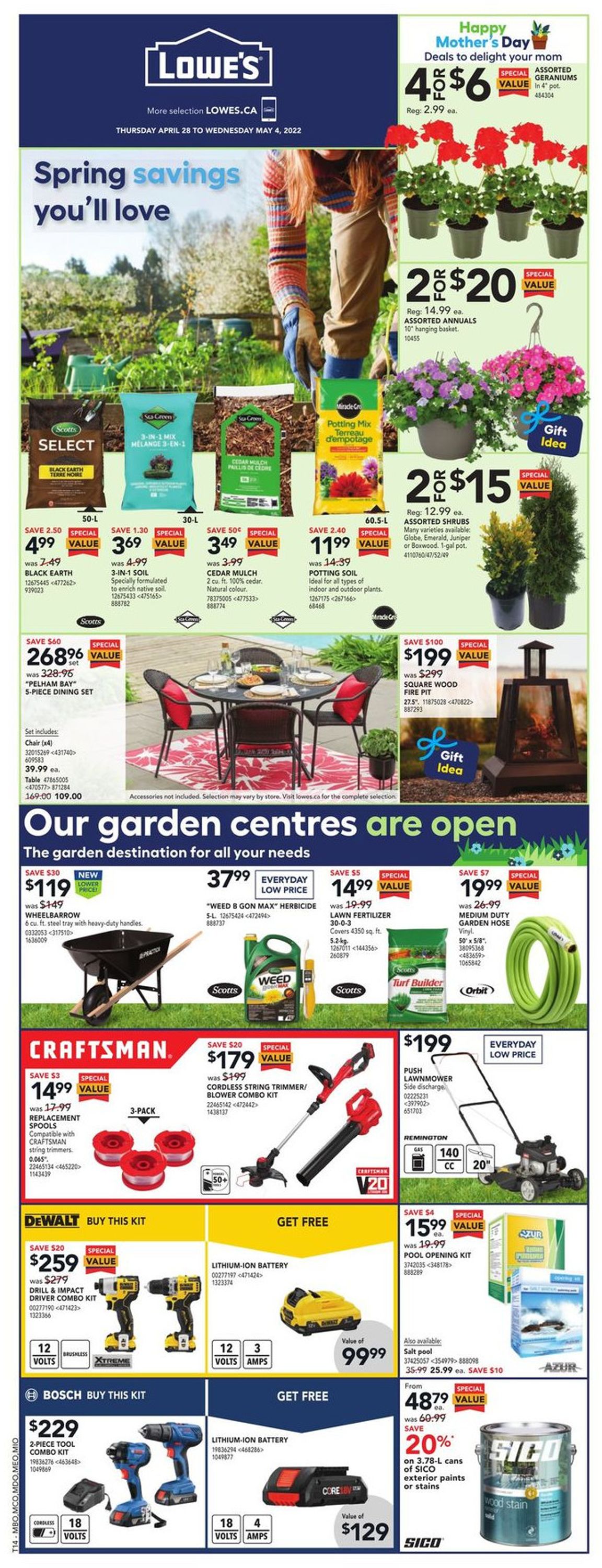 Lowes Flyer - 04/28-05/04/2022