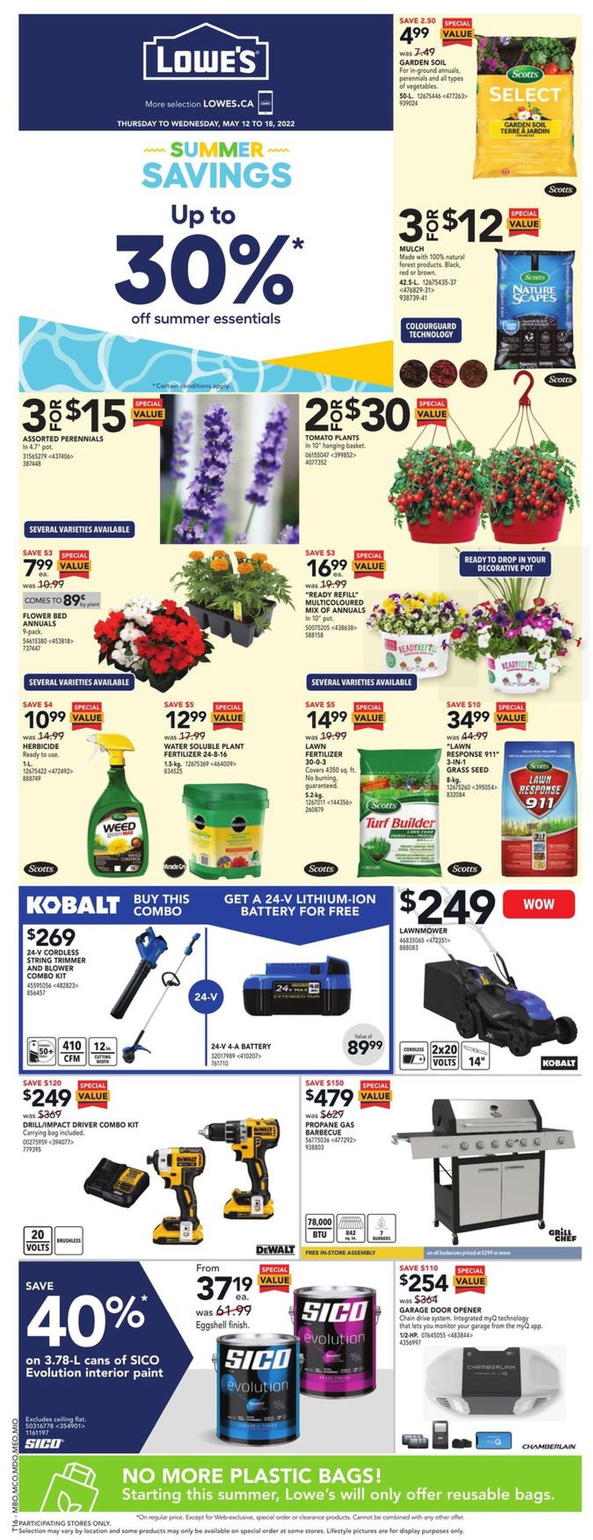 Lowes Flyer - 05/12-05/18/2022