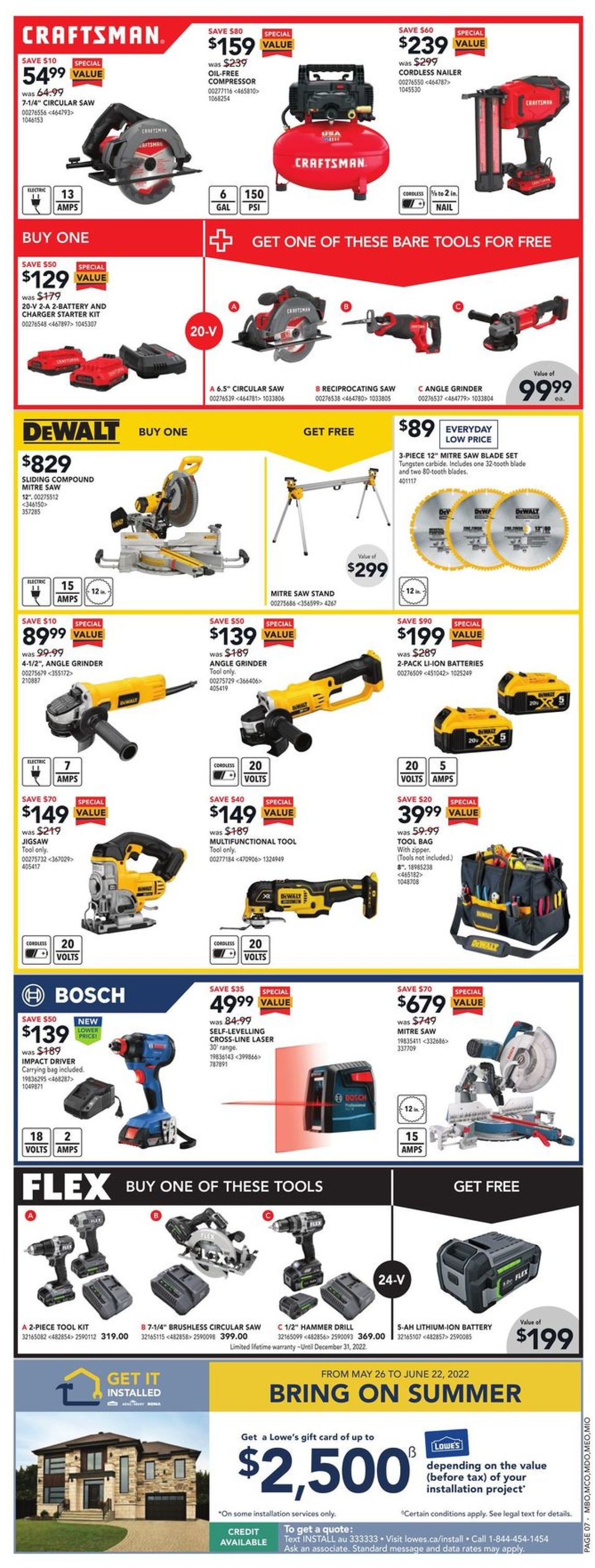 Lowes Flyer - 06/02-06/08/2022 (Page 8)
