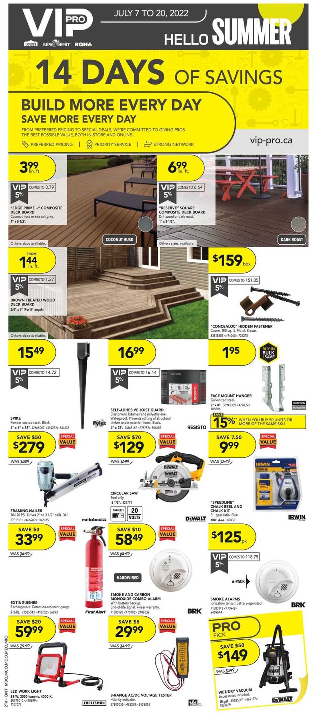 Lowes Flyer - 07/07-07/20/2022