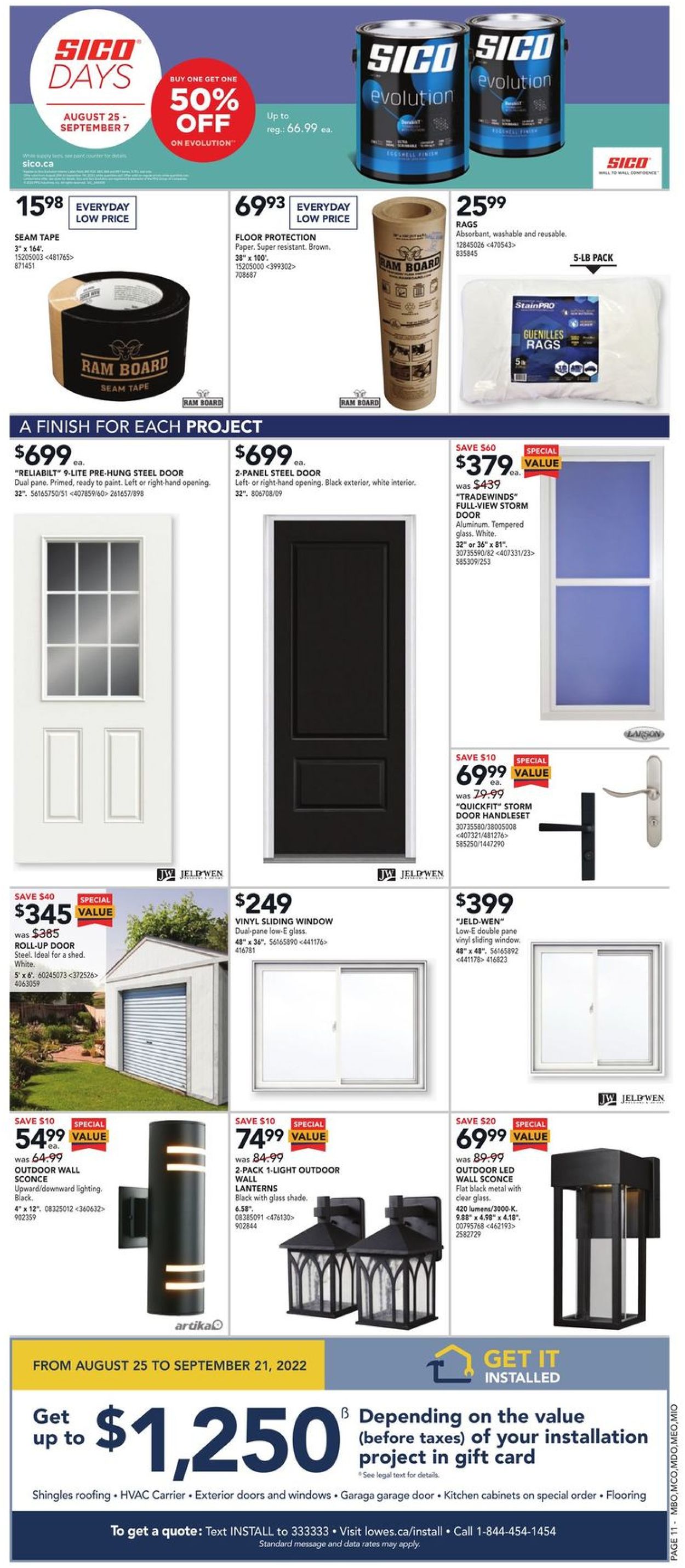 Lowes Flyer - 08/25-08/31/2022 (Page 13)
