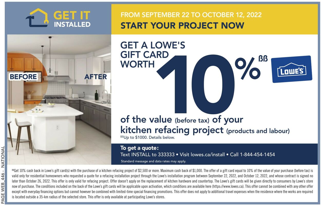 Lowes Flyer - 10/06-10/12/2022 (Page 22)