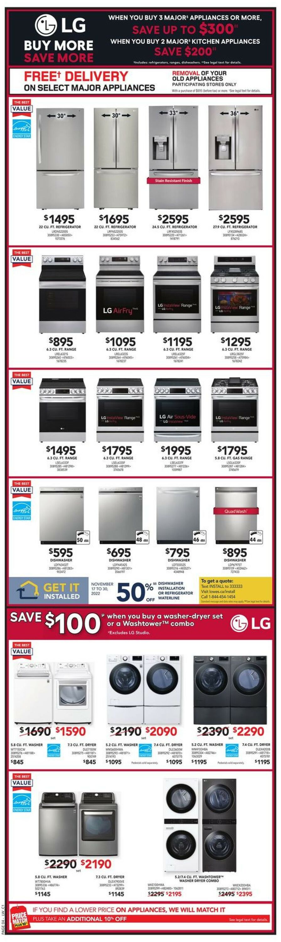 Lowes Flyer - 11/24-11/30/2022 (Page 6)