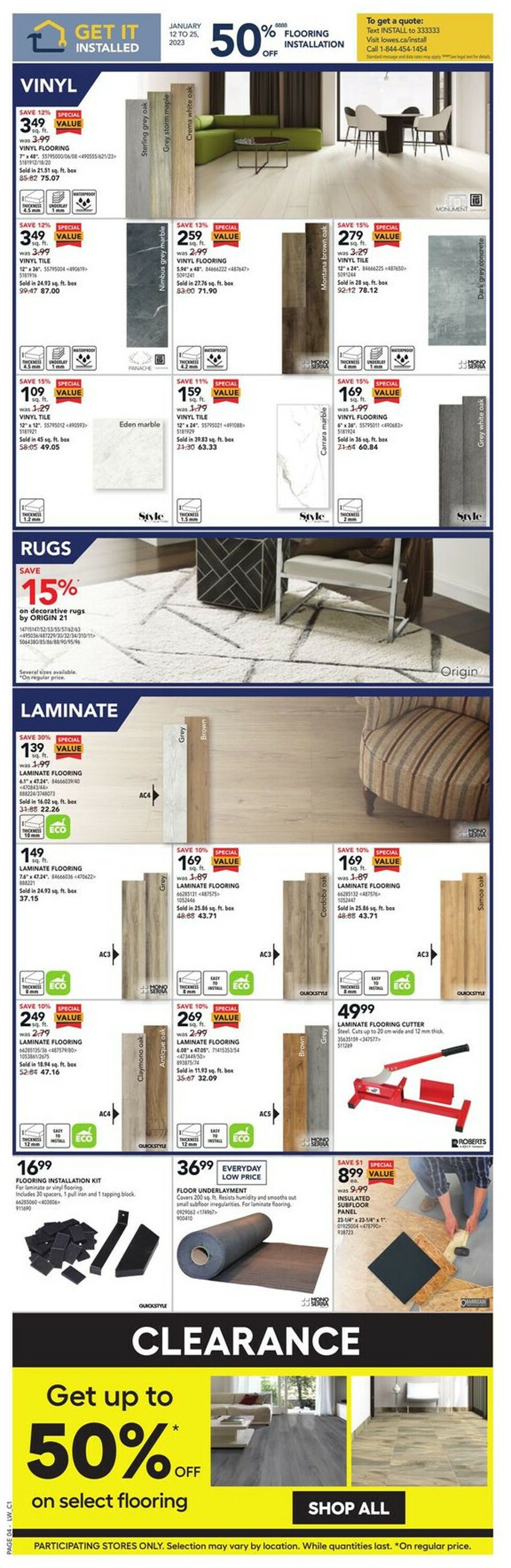 Lowes Flyer - 01/19-01/25/2023 (Page 6)