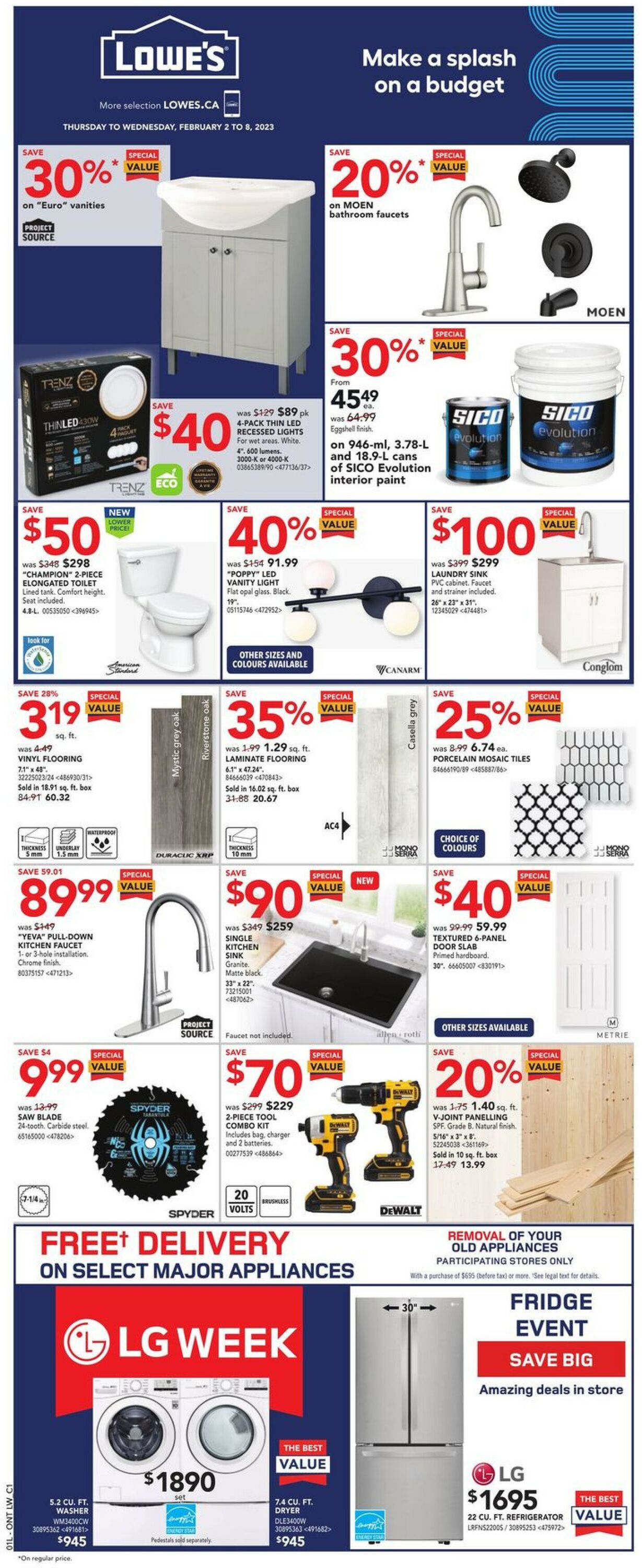 Lowes Flyer - 02/02-02/08/2023