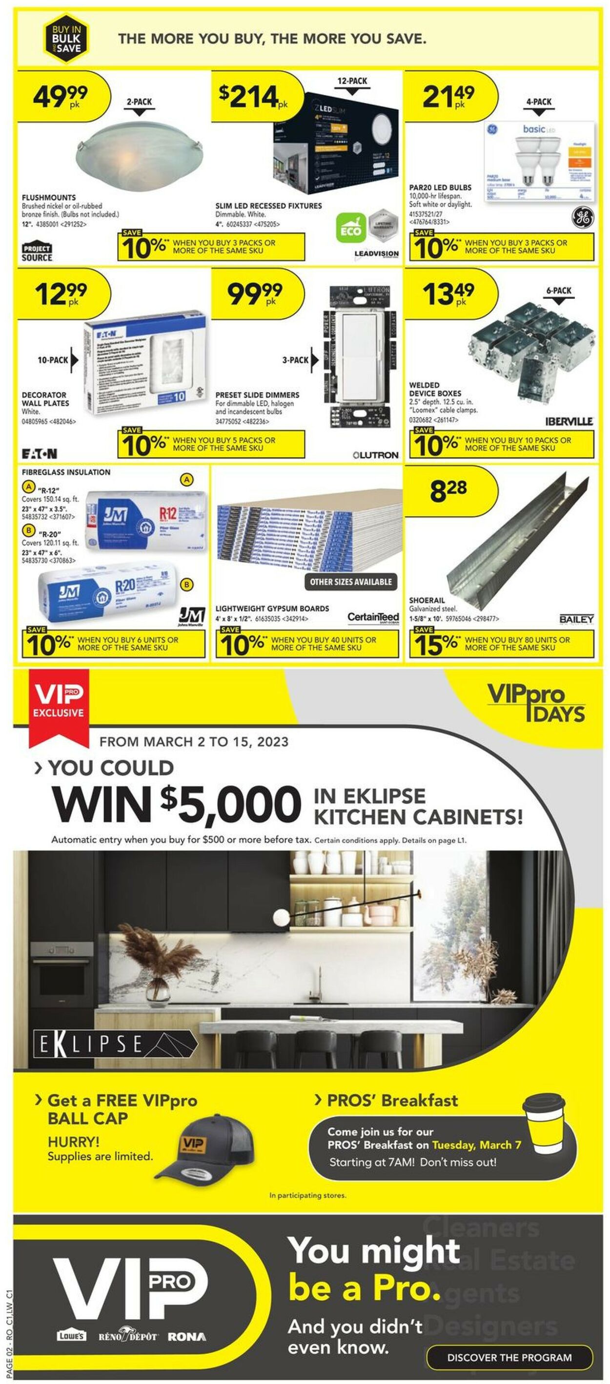 Lowes Flyer - 03/02-03/15/2023 (Page 3)