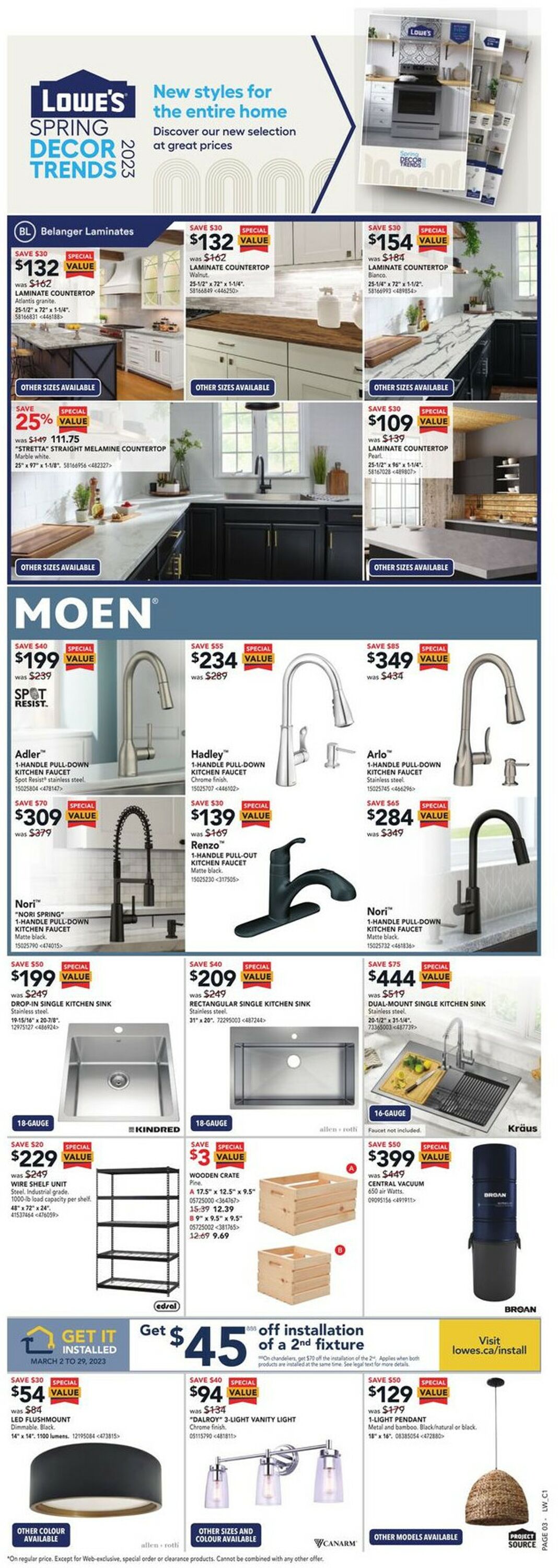 Lowes Flyer - 03/16-03/22/2023 (Page 3)