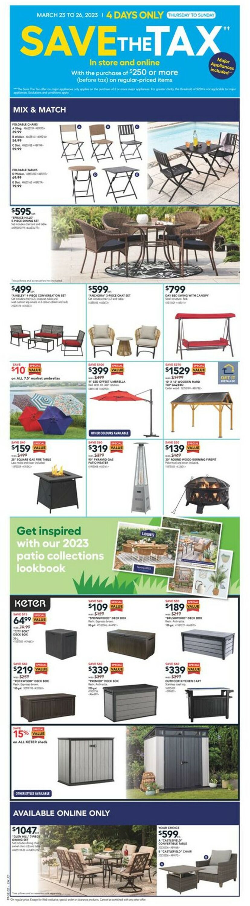 Lowes Flyer - 03/23-03/29/2023 (Page 3)