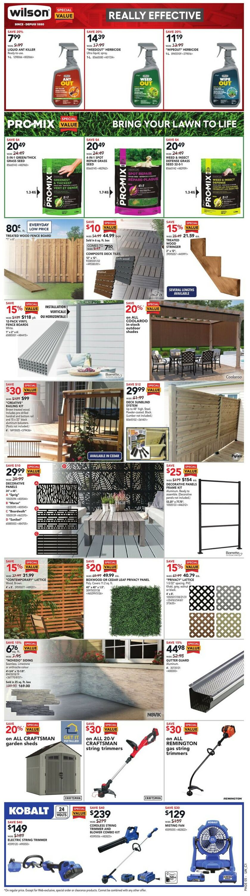 Lowes Flyer - 05/04-05/10/2023 (Page 7)