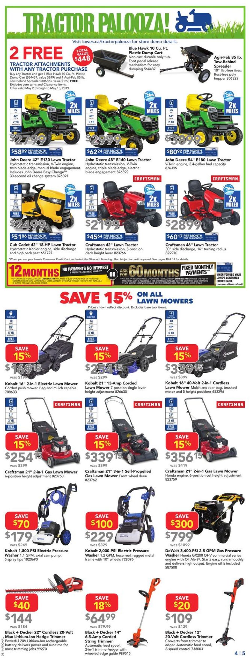 Lowes Flyer - 05/09-05/15/2019 (Page 5)