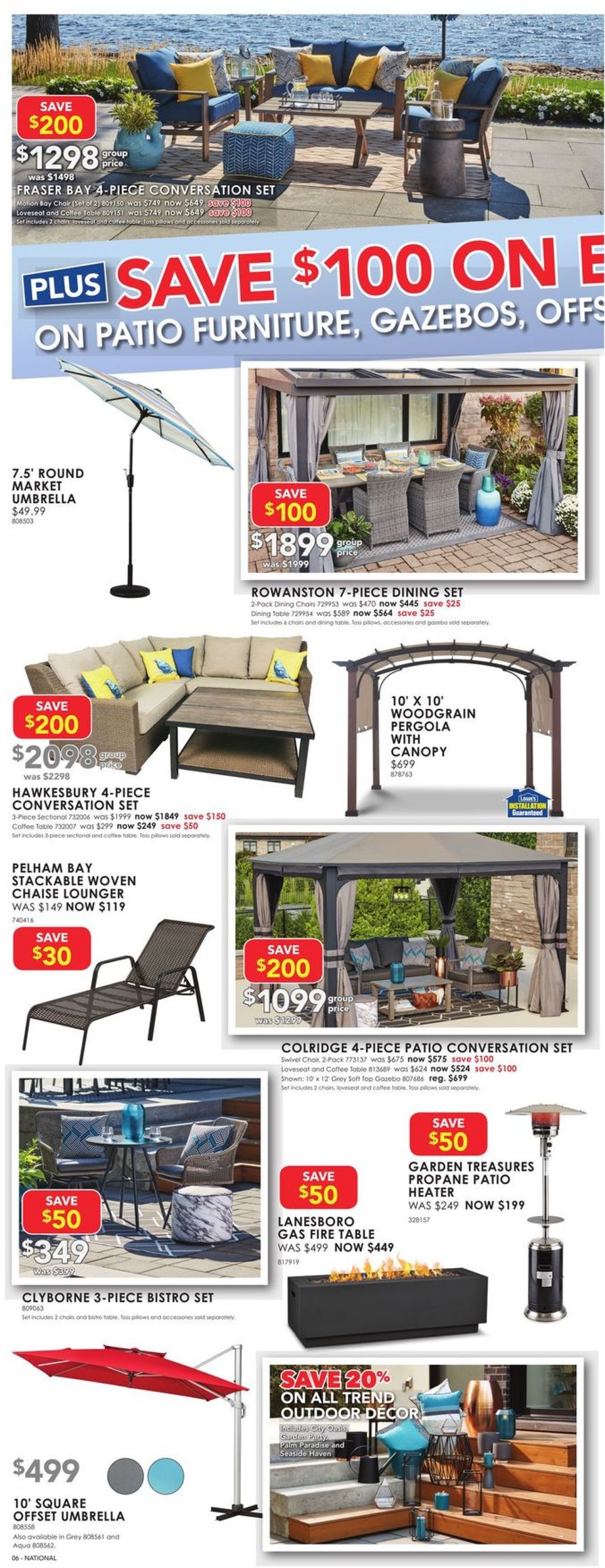 Lowes Flyer - 05/09-05/15/2019 (Page 6)