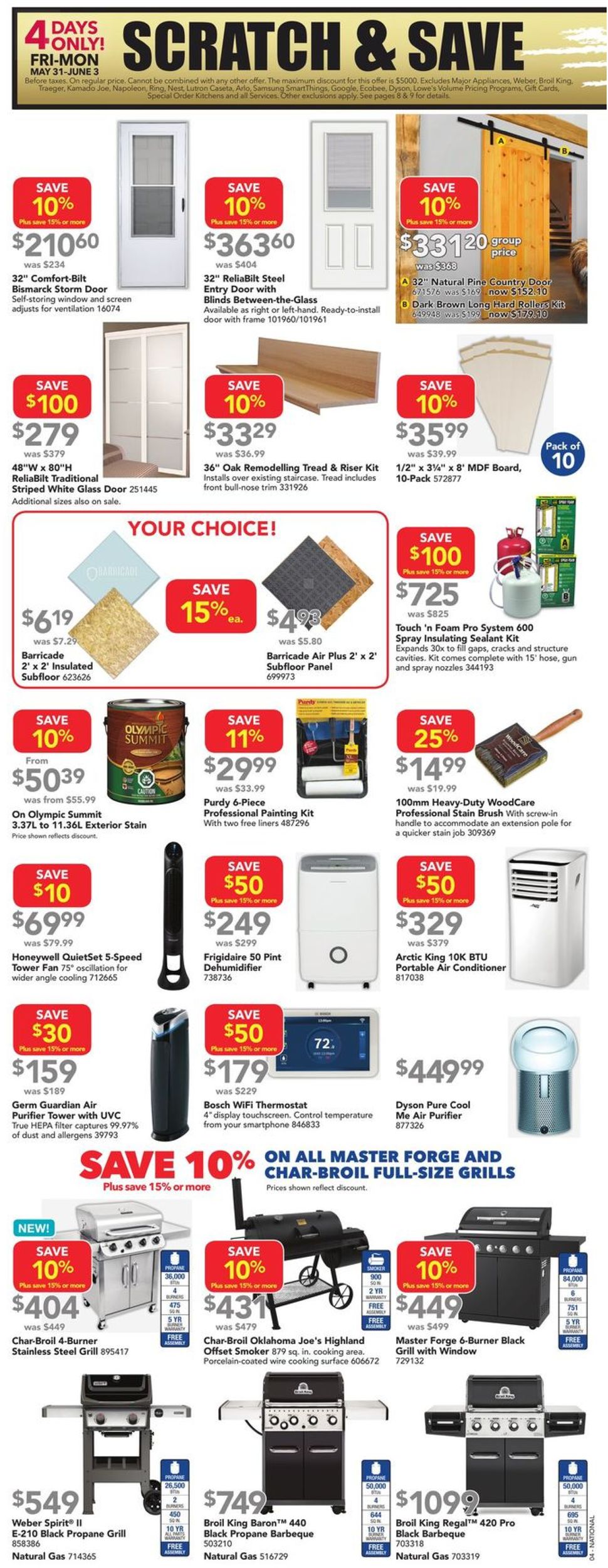Lowes Flyer - 05/30-06/05/2019 (Page 4)