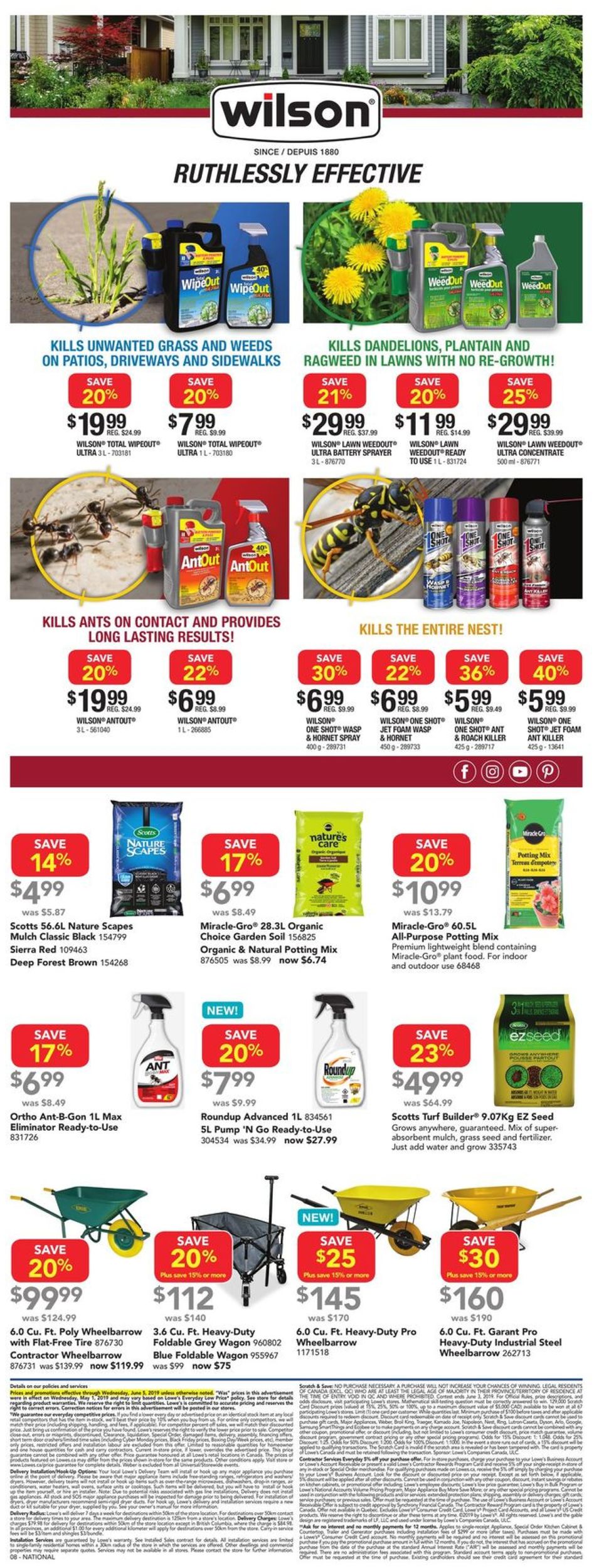 Lowes Flyer - 05/30-06/05/2019 (Page 8)