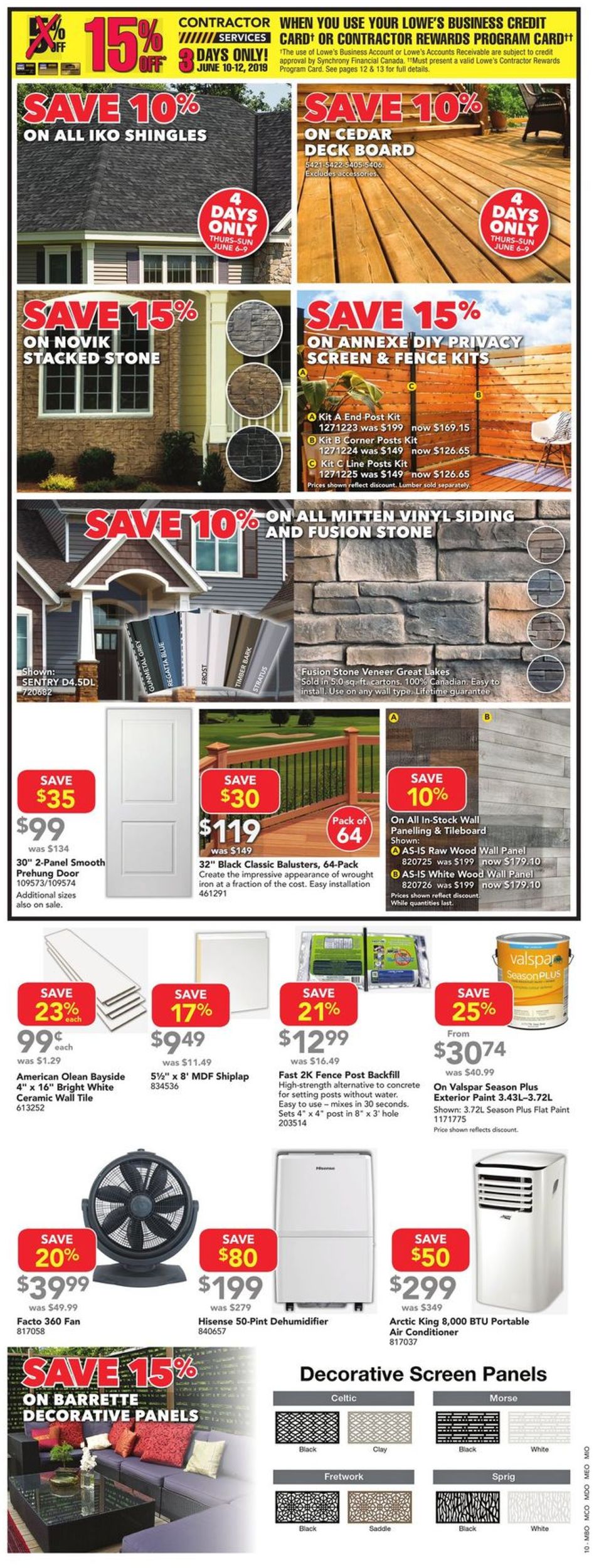 Lowes Flyer - 06/06-06/12/2019 (Page 10)