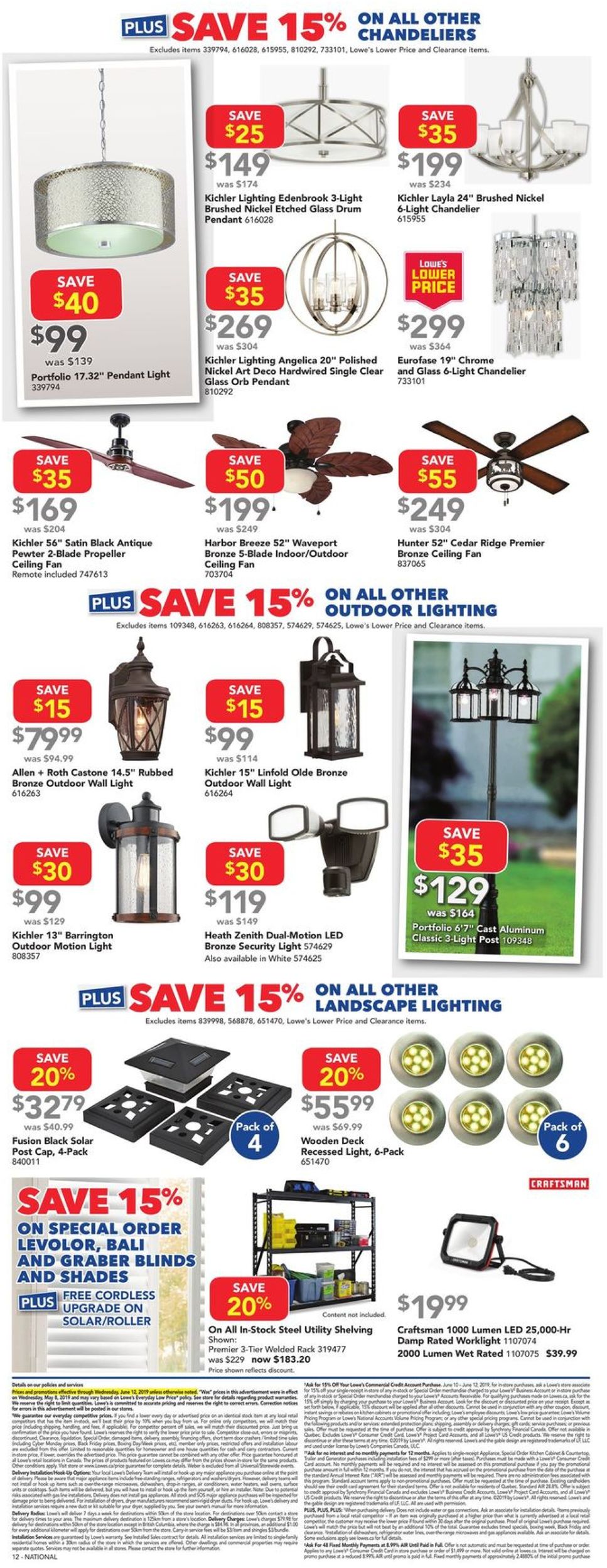 Lowes Flyer - 06/06-06/12/2019 (Page 12)