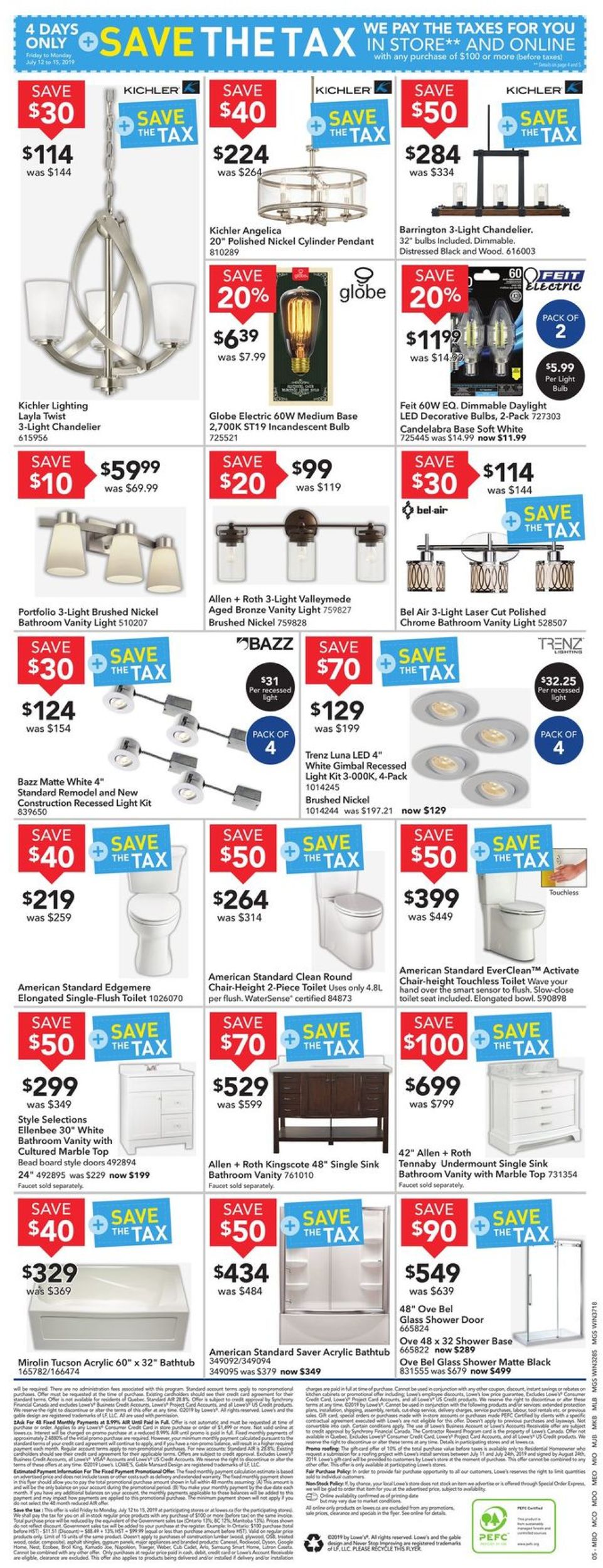 Lowes Flyer - 07/11-07/17/2019 (Page 5)