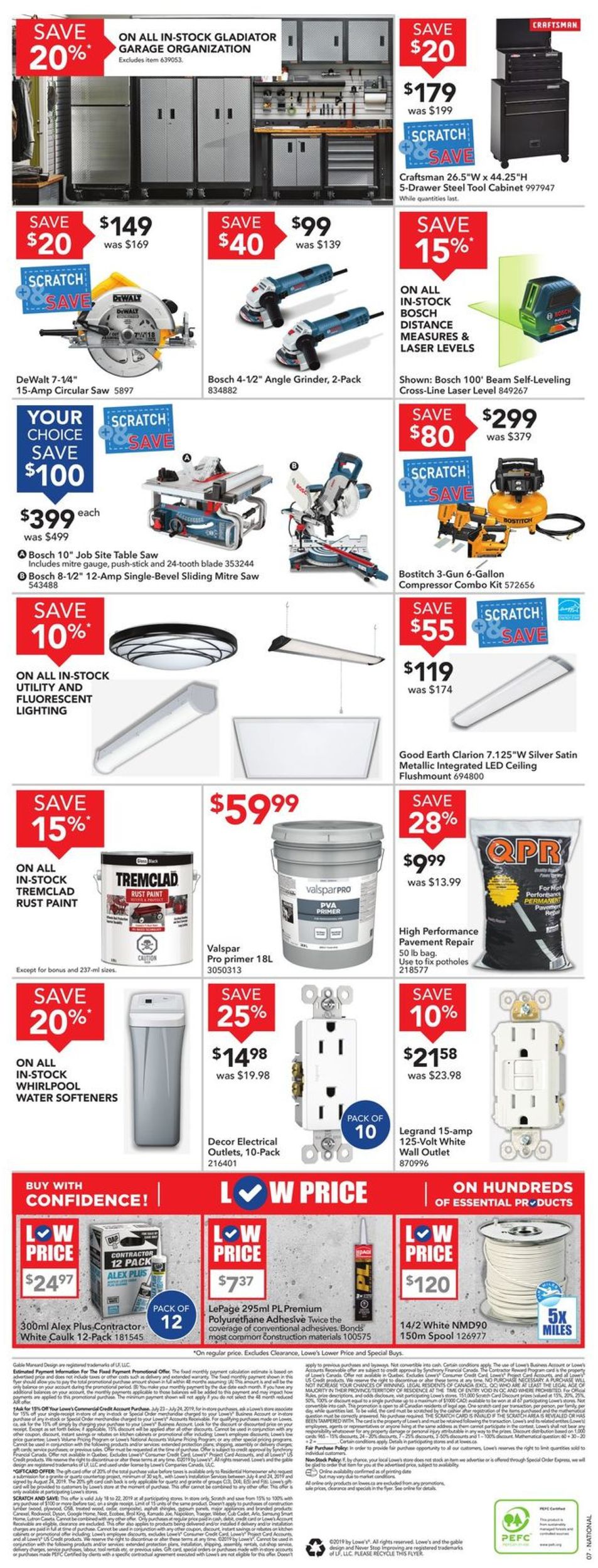 Lowes Flyer - 07/18-07/24/2019 (Page 7)