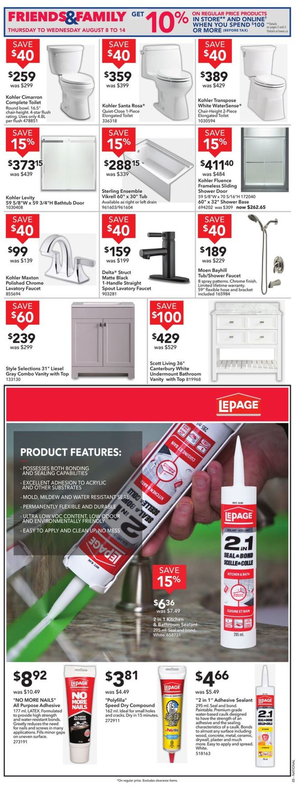 Lowes Flyer - 08/08-08/14/2019 (Page 5)