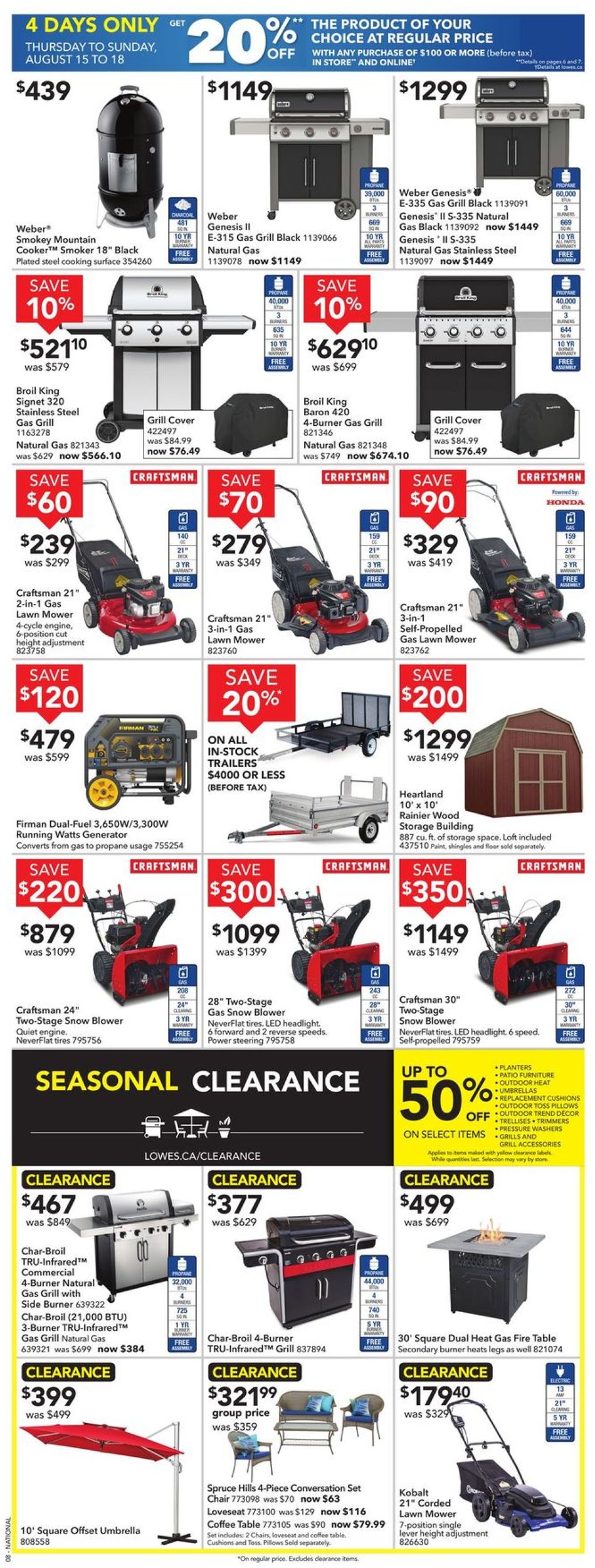 Lowes Flyer - 08/15-08/21/2019 (Page 9)