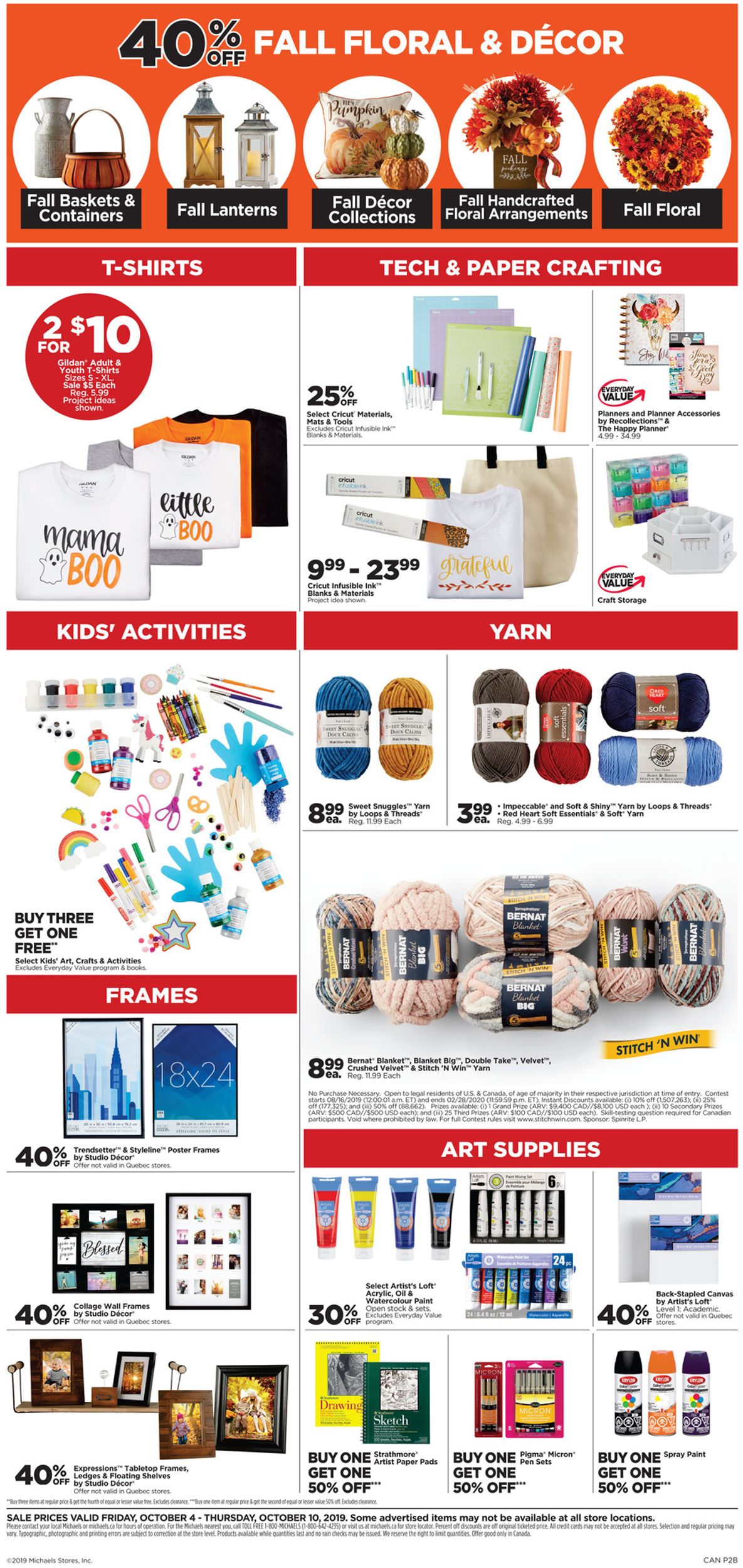 Michaels Flyer - 10/04-10/10/2019 (Page 2)