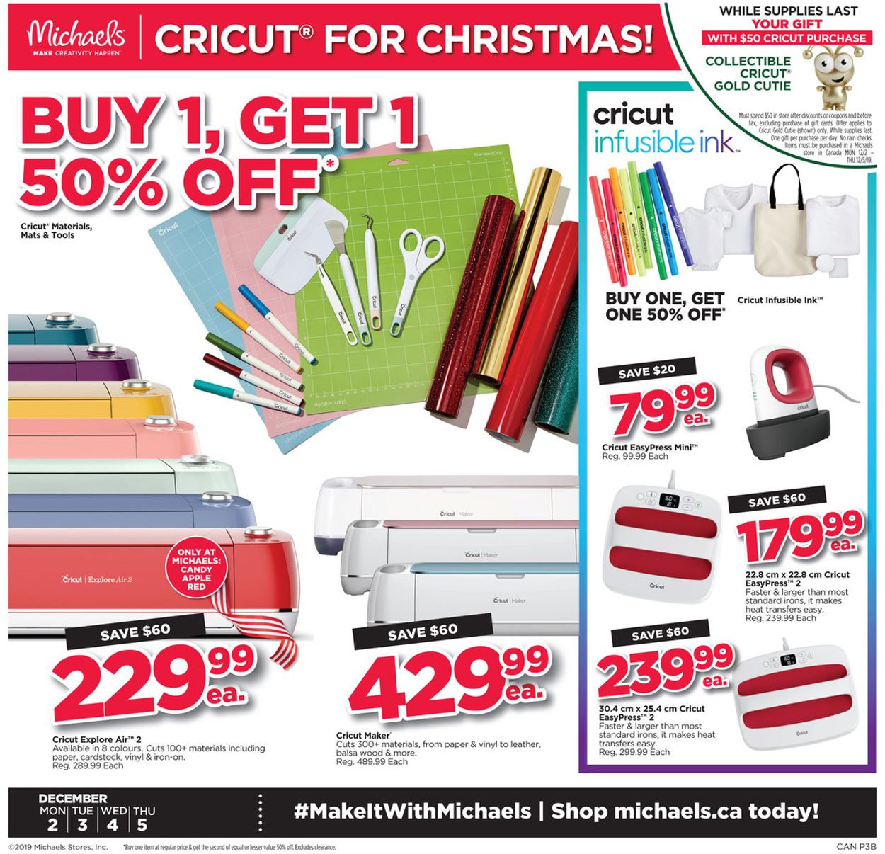 Michaels Holiday Flyer 2019 Flyer - 12/02-12/05/2019 (Page 3)
