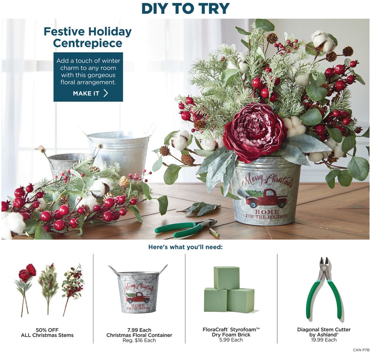 Michaels Holiday Flyer 2019 Flyer - 12/02-12/05/2019 (Page 7)