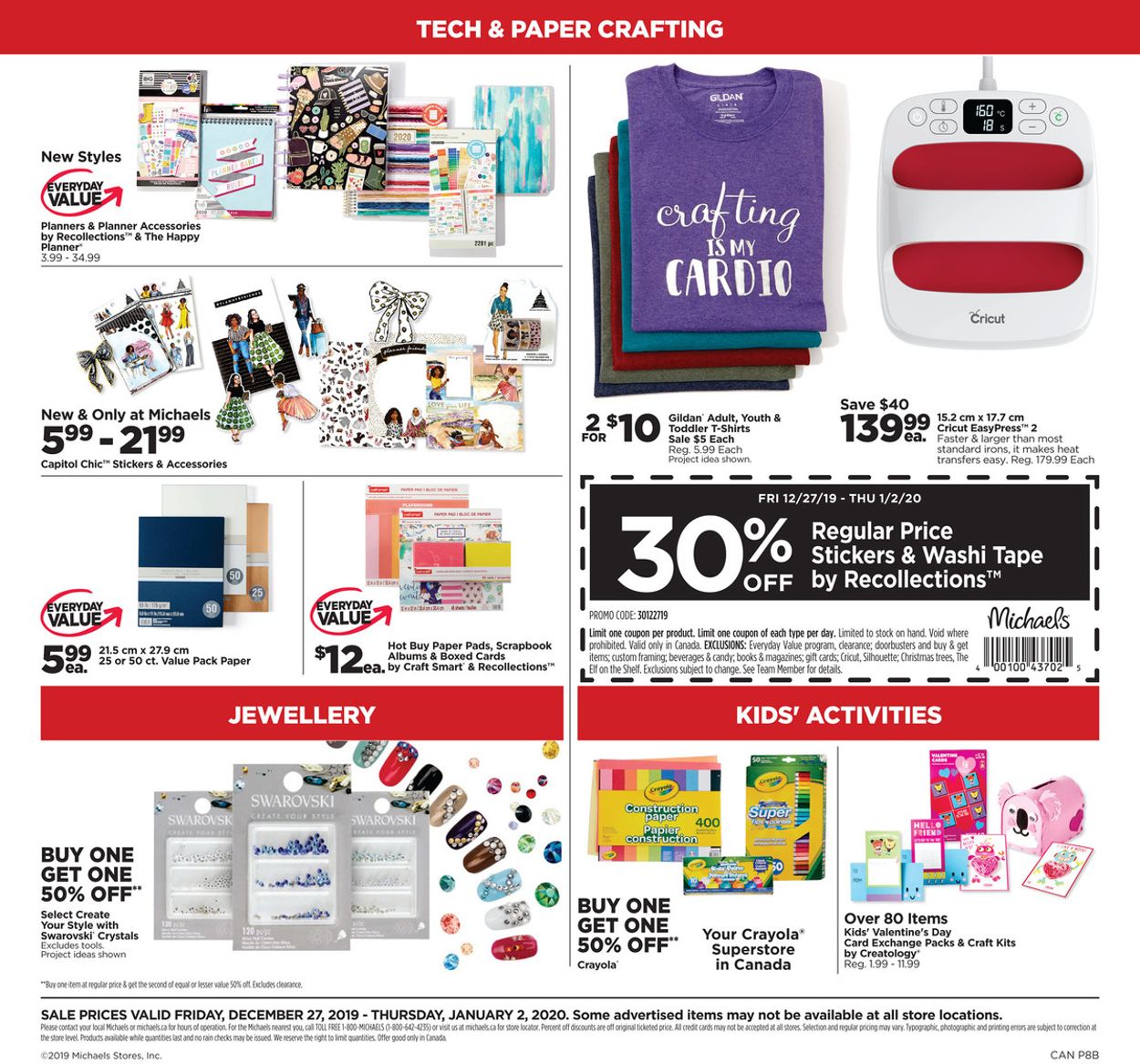 Michaels Flyer - 12/27-01/02/2020 (Page 8)
