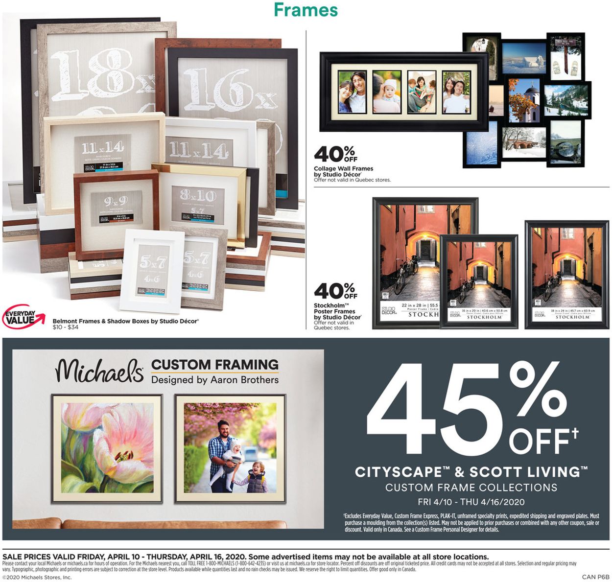 Michaels Flyer - 04/10-04/16/2020 (Page 6)