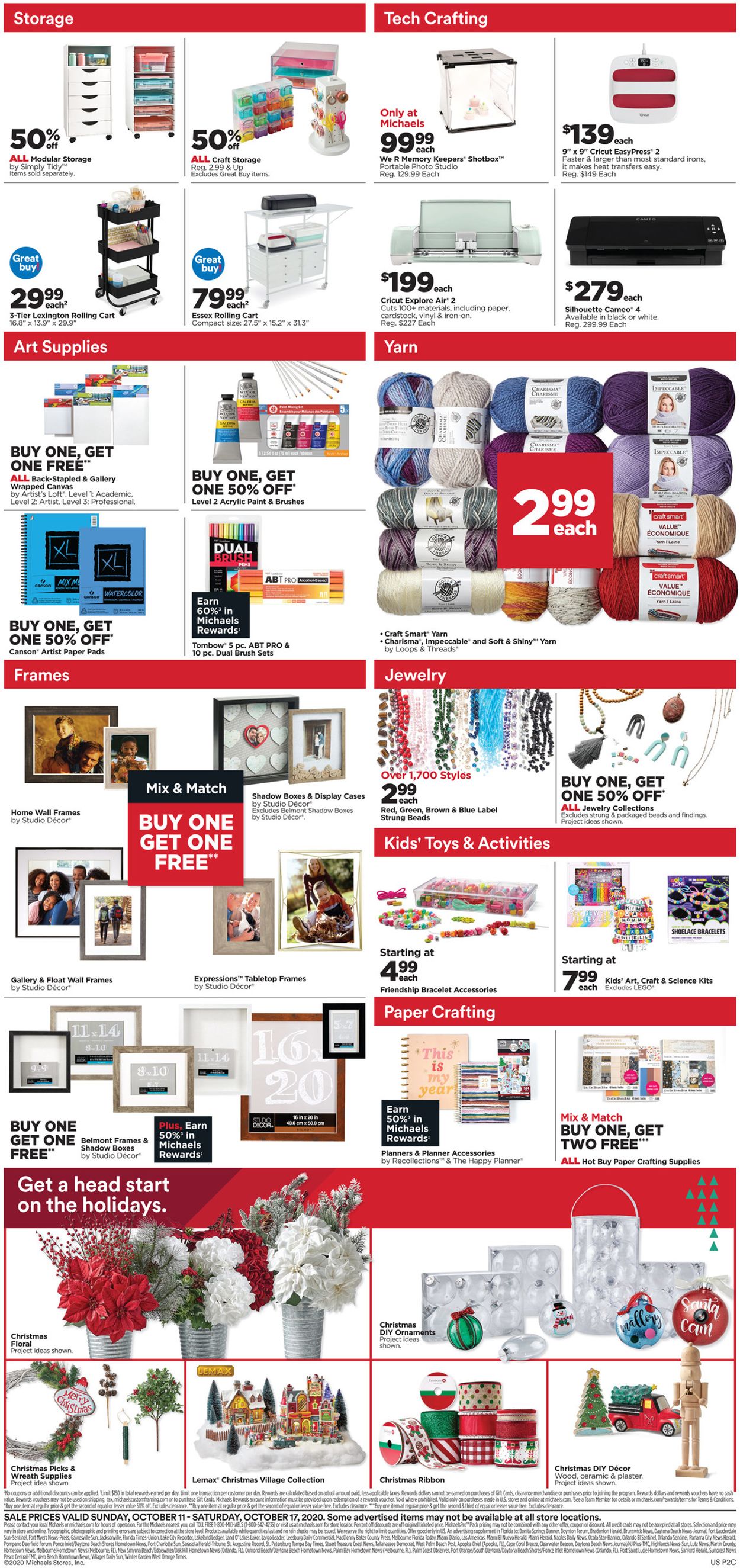 Michaels Flyer - 10/11-10/17/2020 (Page 2)