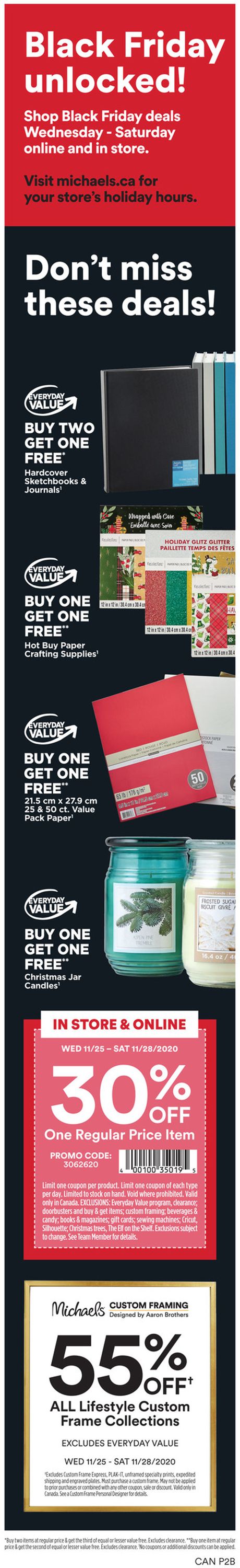 Michaels - Black Friday 2020 Flyer - 11/25-11/28/2020 (Page 2)