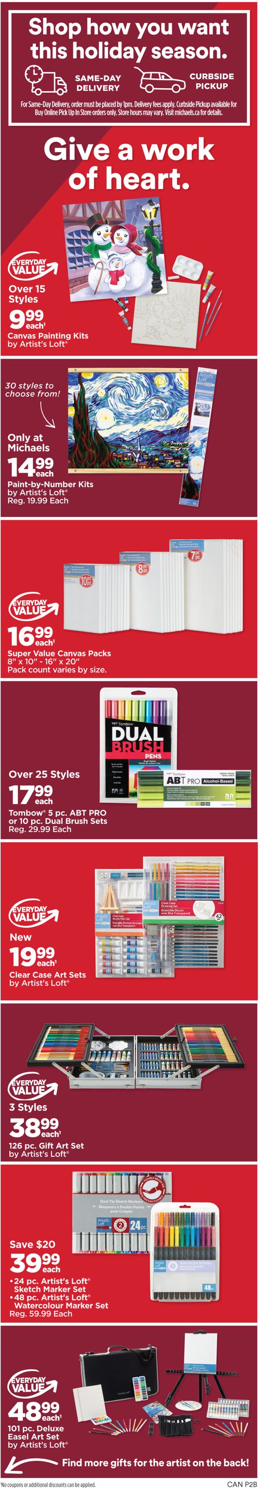 Michaels - Holiday 2020 Flyer - 12/04-12/10/2020 (Page 2)