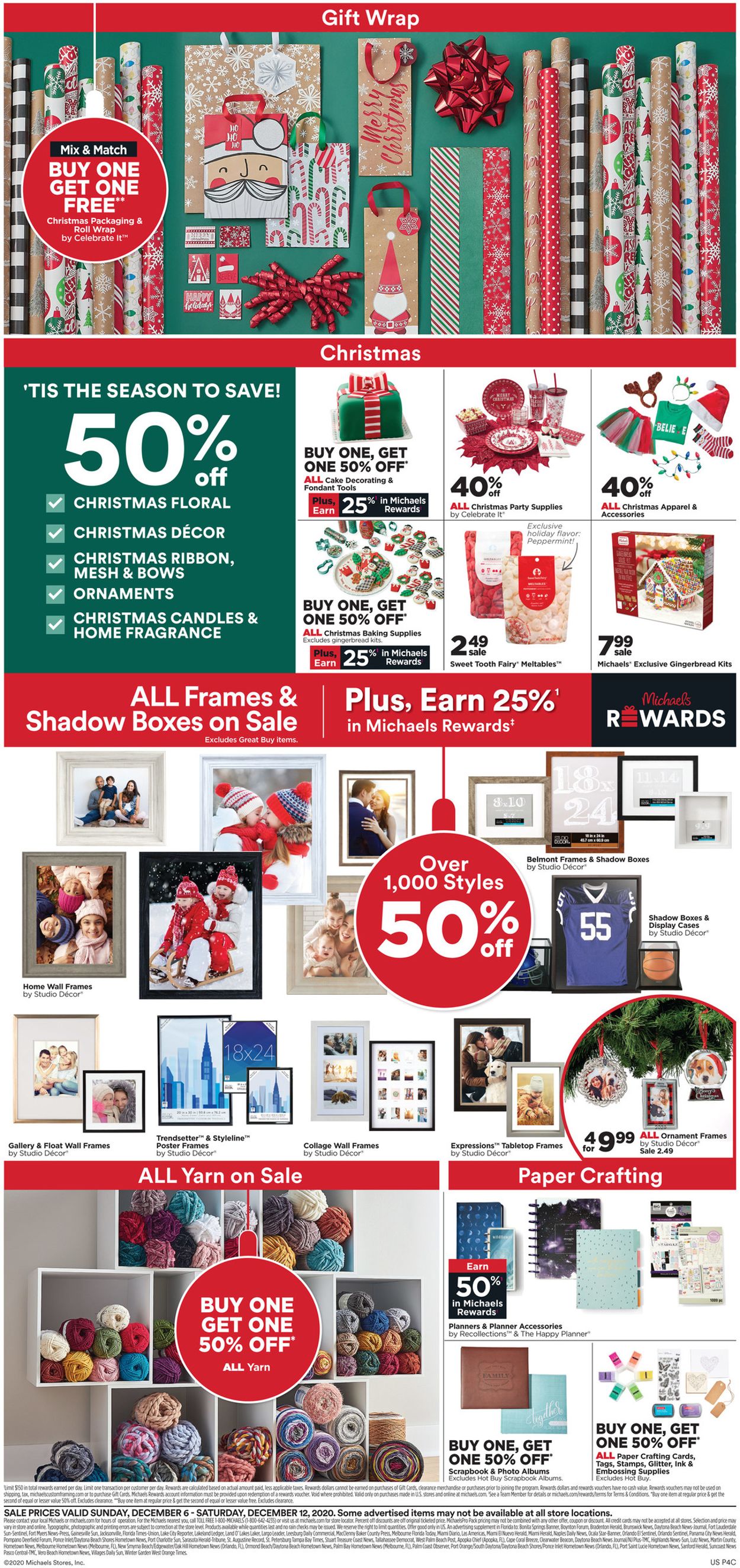 Michaels - Christmas 2020 Flyer - 12/06-12/12/2020 (Page 4)