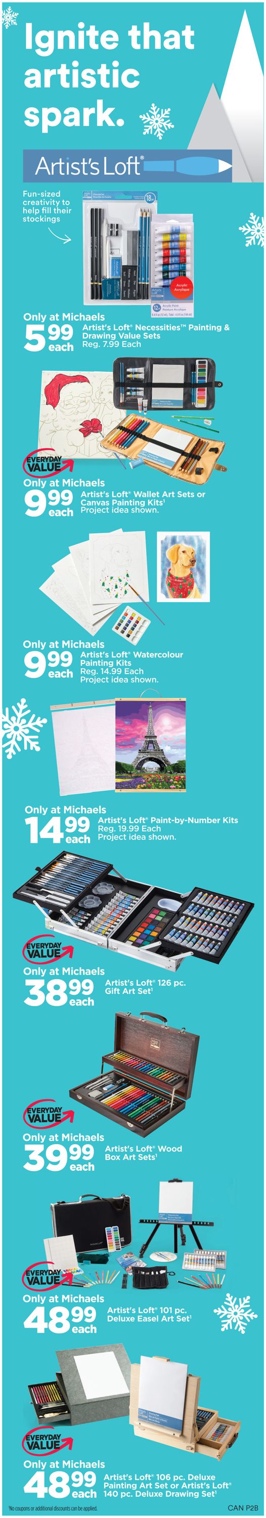 Michaels XMAS 2021 Flyer - 12/03-12/09/2021 (Page 2)