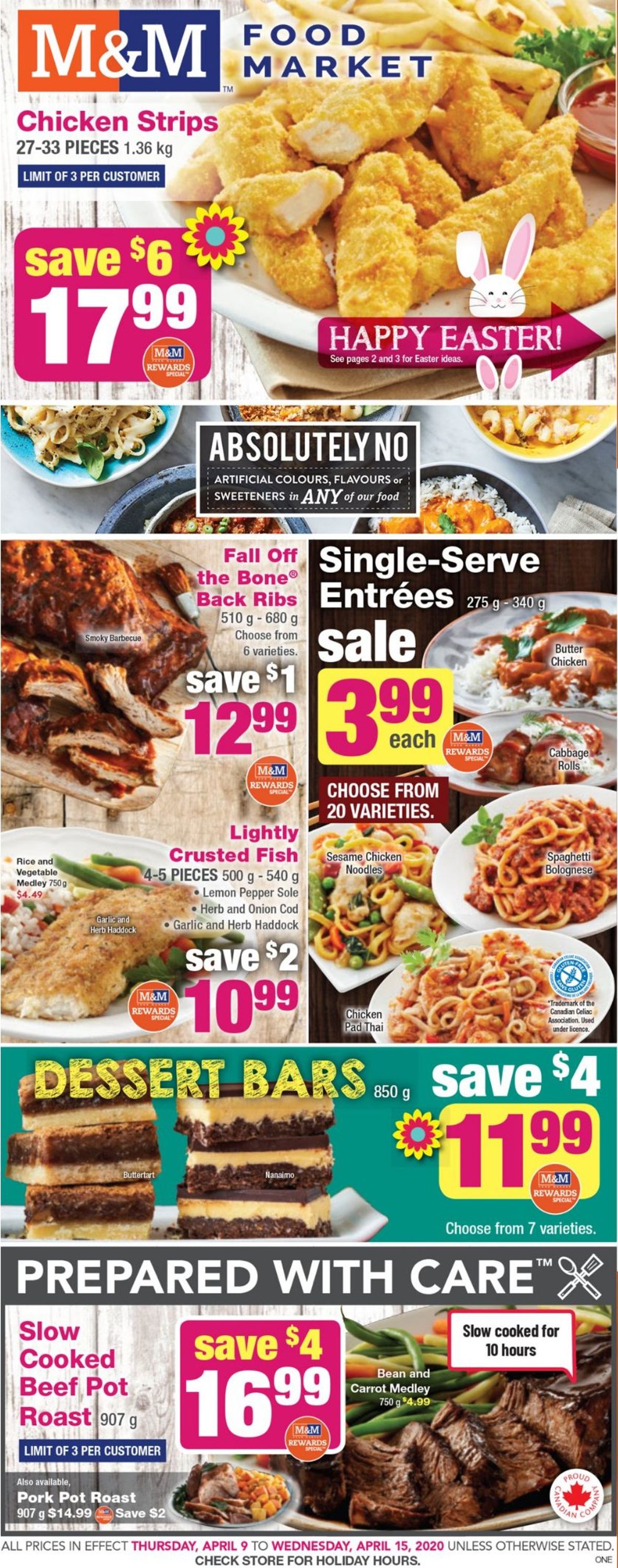 M&M Food Market Flyer - 04/09-04/15/2020
