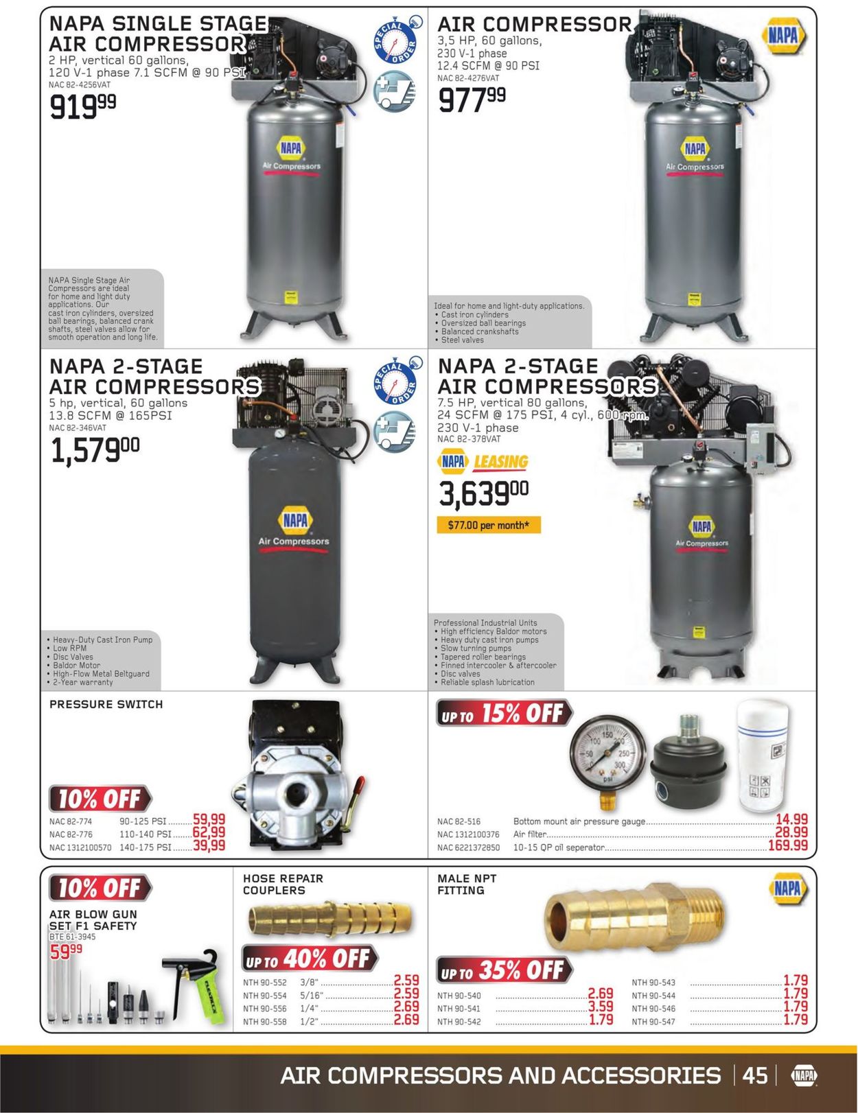 NAPA Auto Parts Flyer - 07/01-08/31/2020 (Page 45)