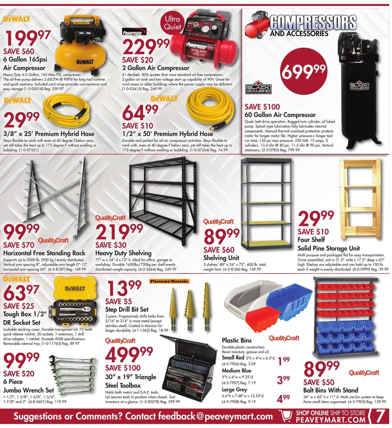 Peavey Mart Flyer - 08/30-09/08/2019 (Page 7)