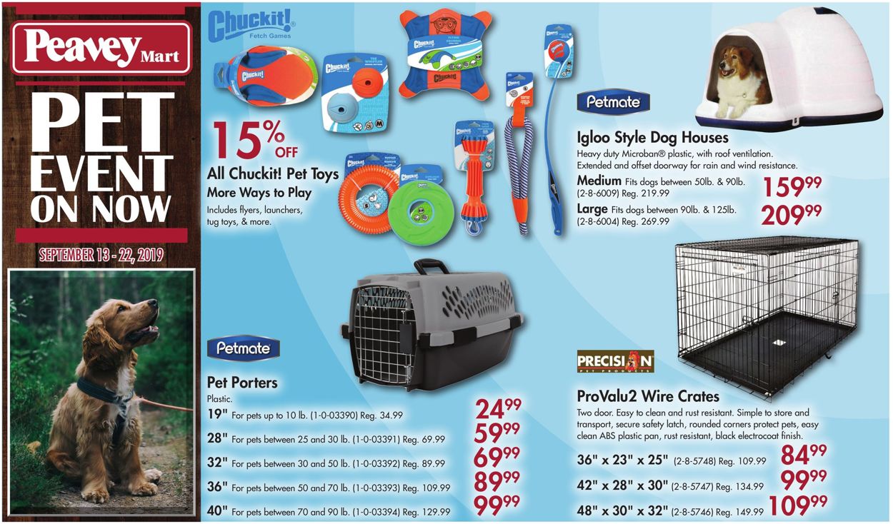 Peavey Mart Flyer - 09/13-09/22/2019 (Page 13)