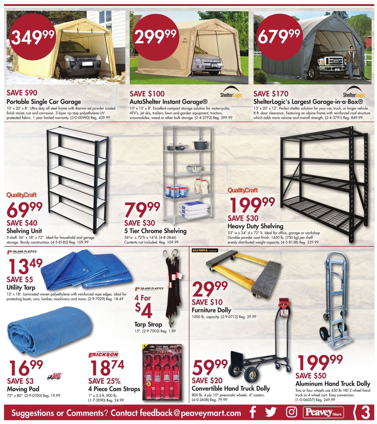 Peavey Mart Flyer - 09/27-10/06/2019 (Page 3)