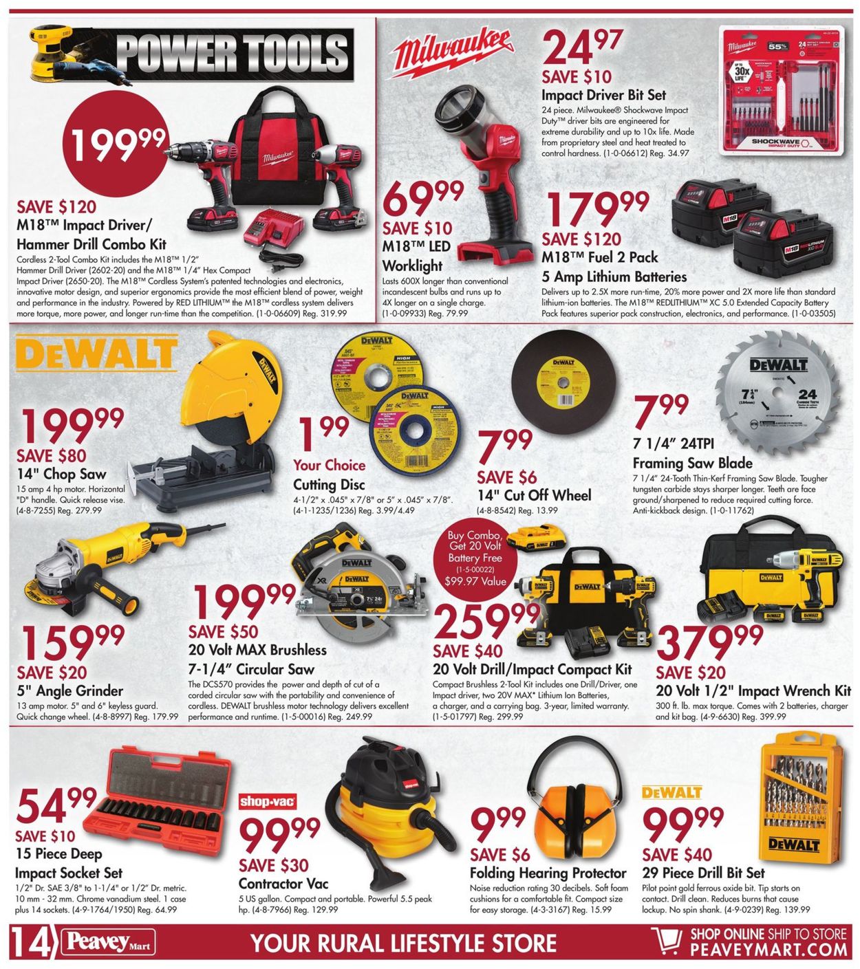 Peavey Mart Flyer - 09/27-10/06/2019 (Page 14)