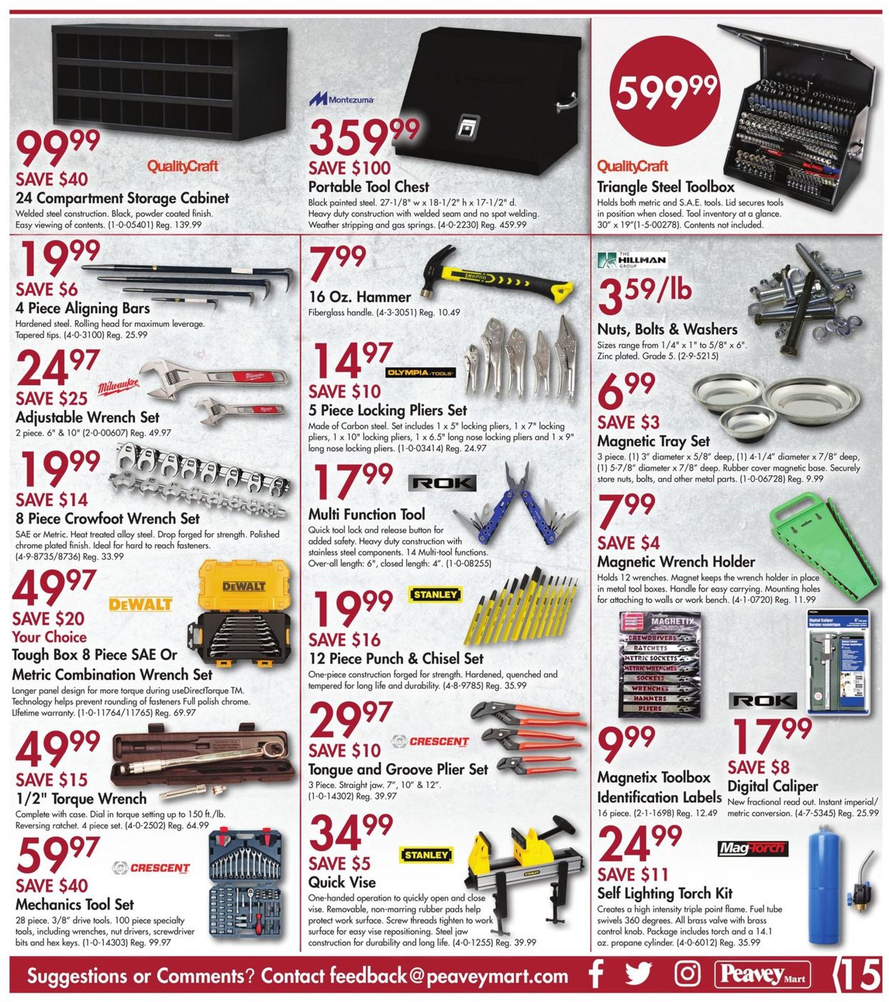 Peavey Mart Flyer - 09/27-10/06/2019 (Page 15)